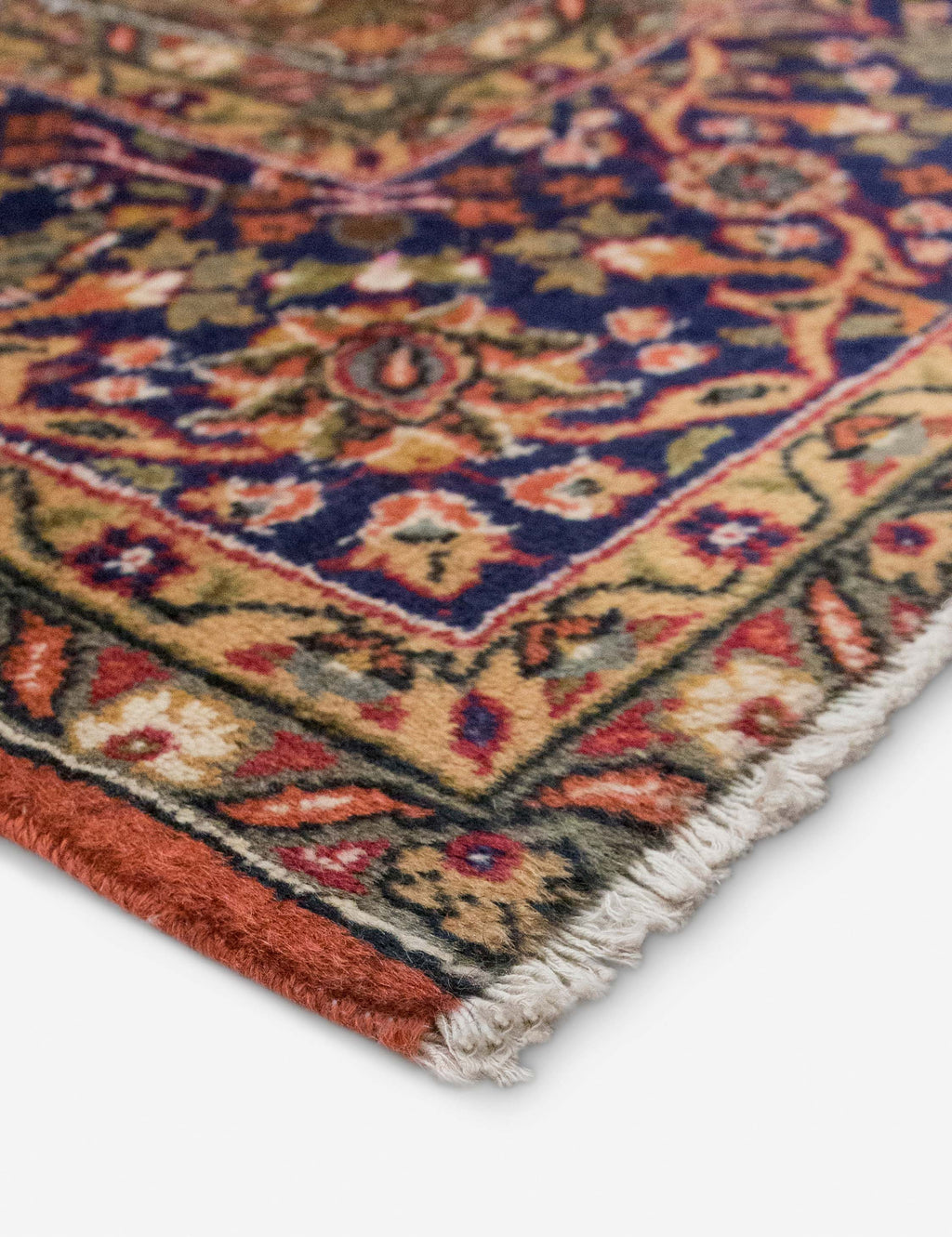 Lulu and Georgia - Vintage Turkish Hand - Knotted Wool Rug No. 540, 6'8" x 10'