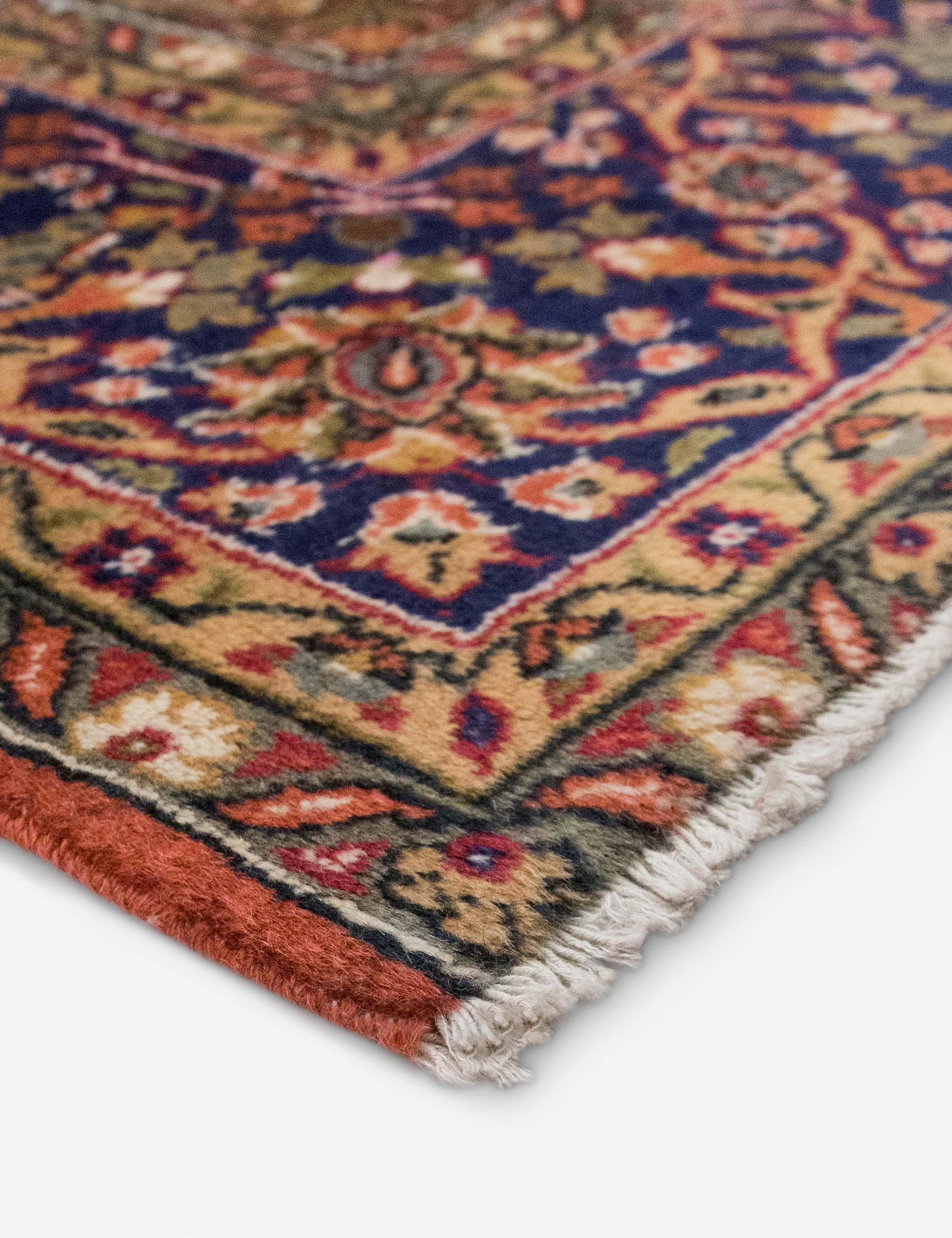 Lulu and Georgia - Vintage Turkish Hand - Knotted Wool Rug No. 540, 6'8" x 10'