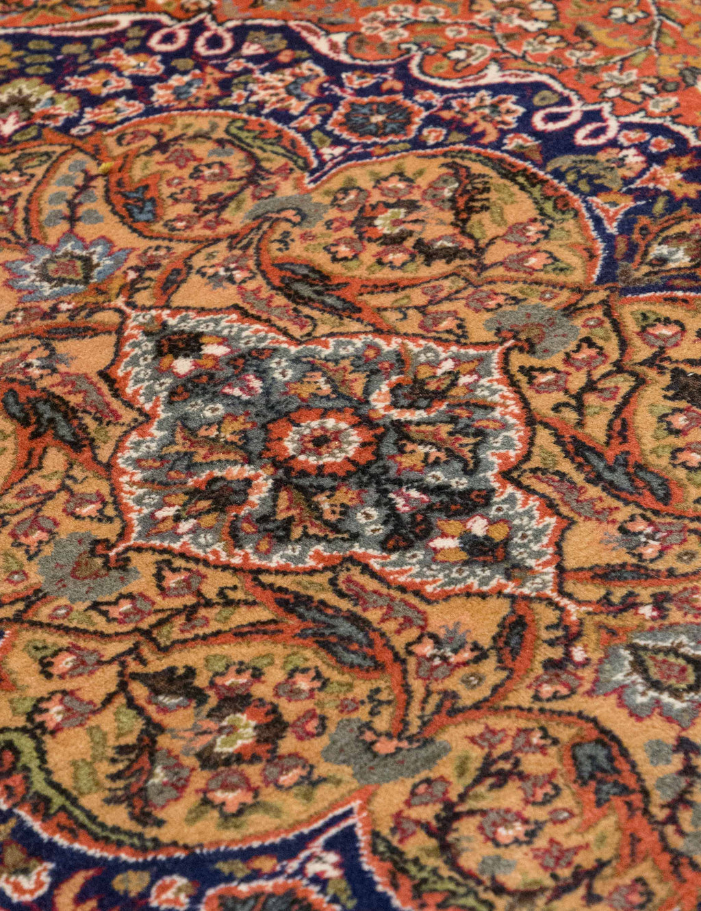 Lulu and Georgia - Vintage Turkish Hand - Knotted Wool Rug No. 540, 6'8" x 10'
