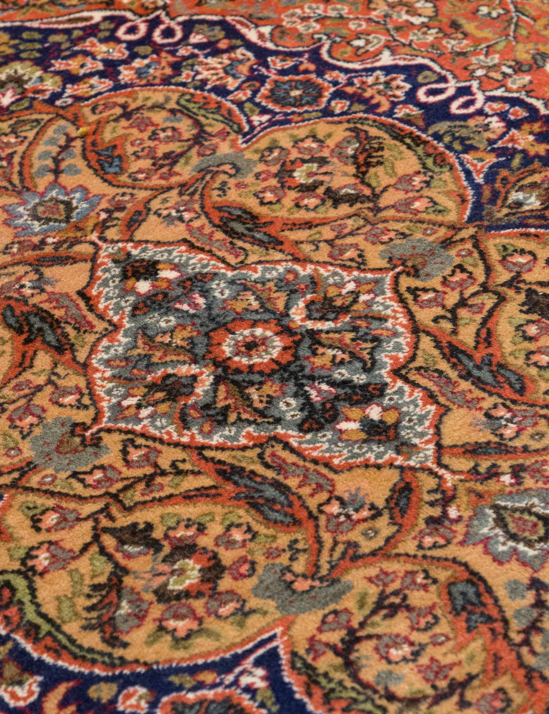 Lulu and Georgia - Vintage Turkish Hand - Knotted Wool Rug No. 540, 6'8" x 10'