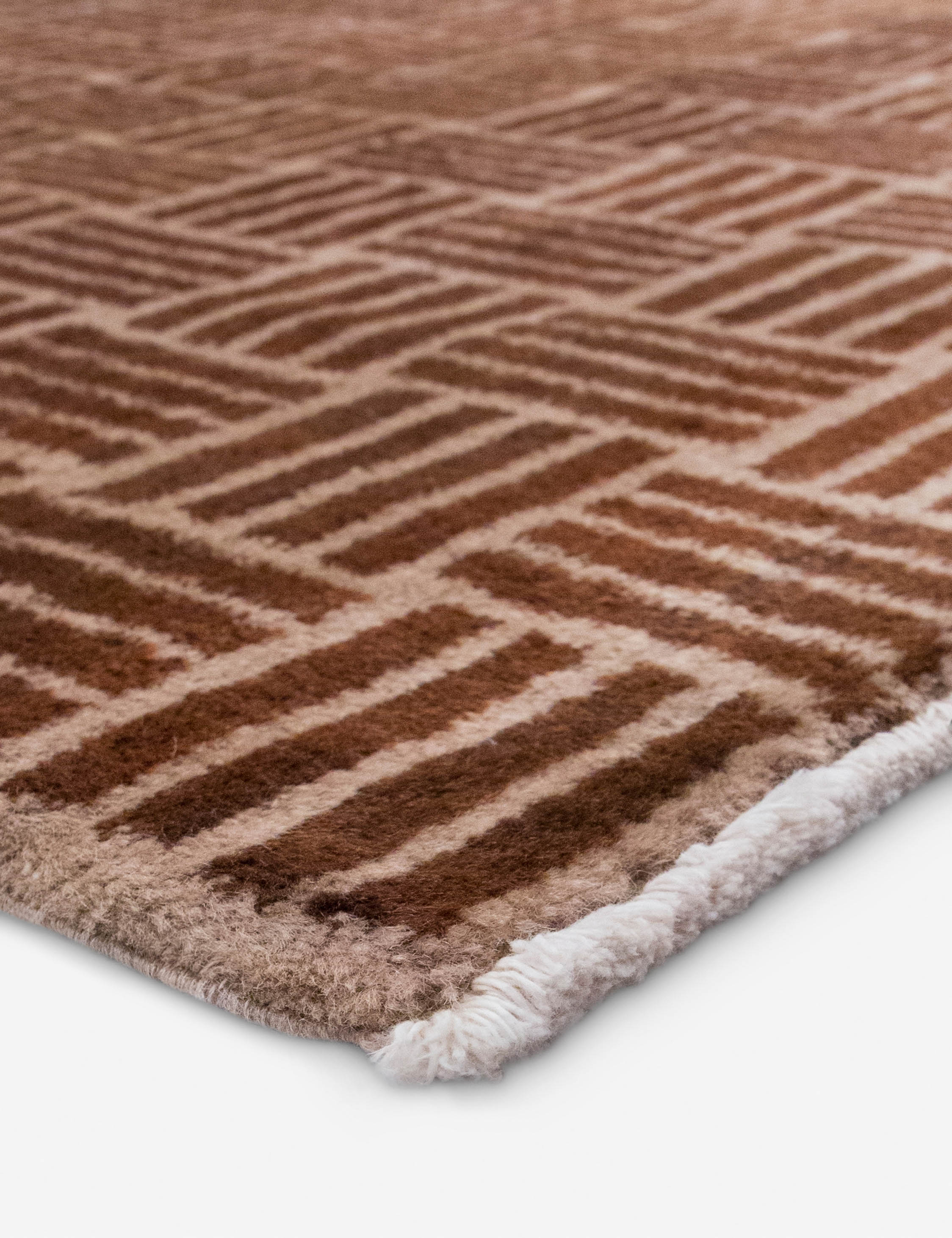 Lulu and Georgia - Vintage Turkish Hand - Knotted Wool Rug No. 542, 6'6" x 9'5"