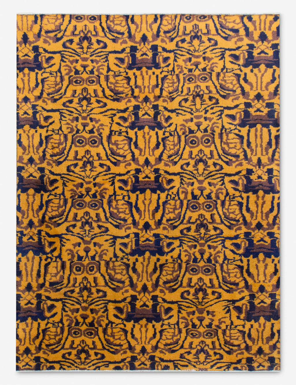 Lulu and Georgia - Vintage Turkish Hand - Knotted Wool Rug No. 544, 4'9" x 6'7"
