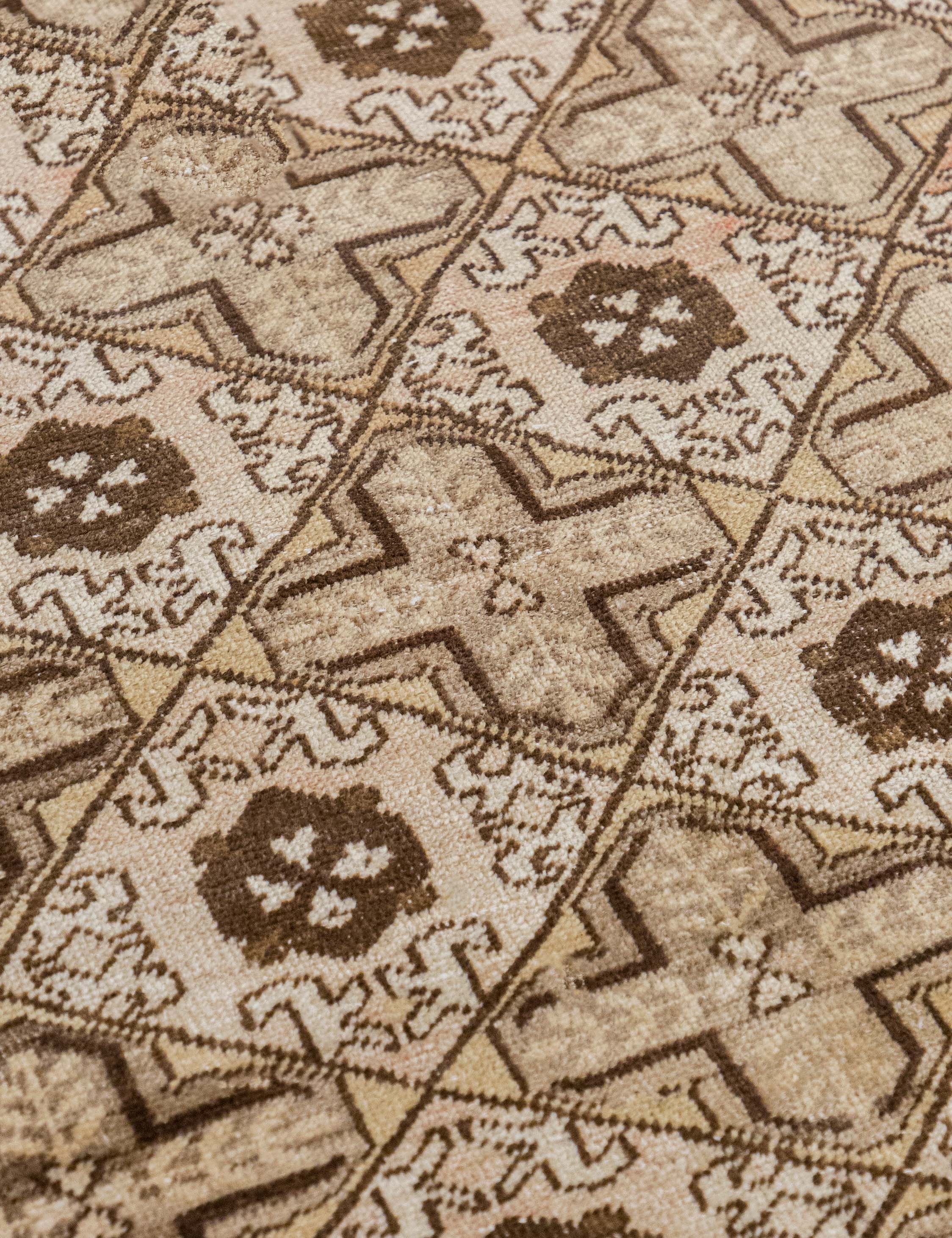 Lulu and Georgia - Vintage Turkish Hand - Knotted Wool Rug No. 547, 4'5" x 6'8"