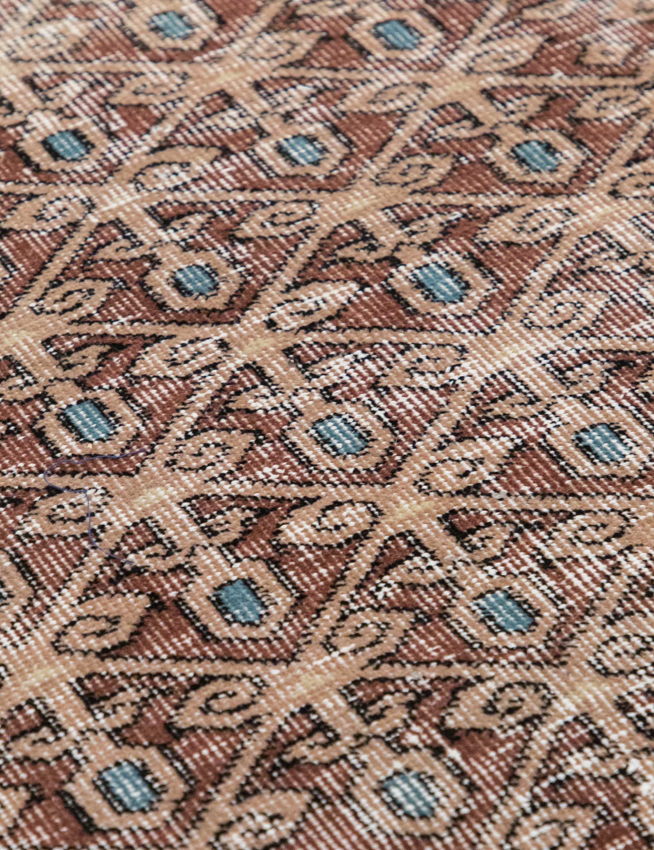 Lulu and Georgia - Vintage Turkish Hand - Knotted Wool Rug No. 549, 4' x 6'9"