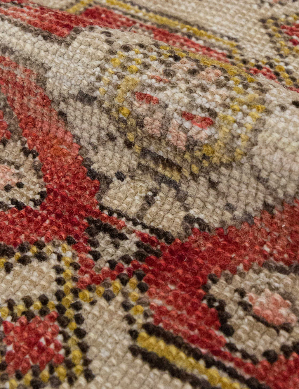 Lulu and Georgia - Vintage Turkish Hand - Knotted Wool Rug No. 551, 3' x 5'5"
