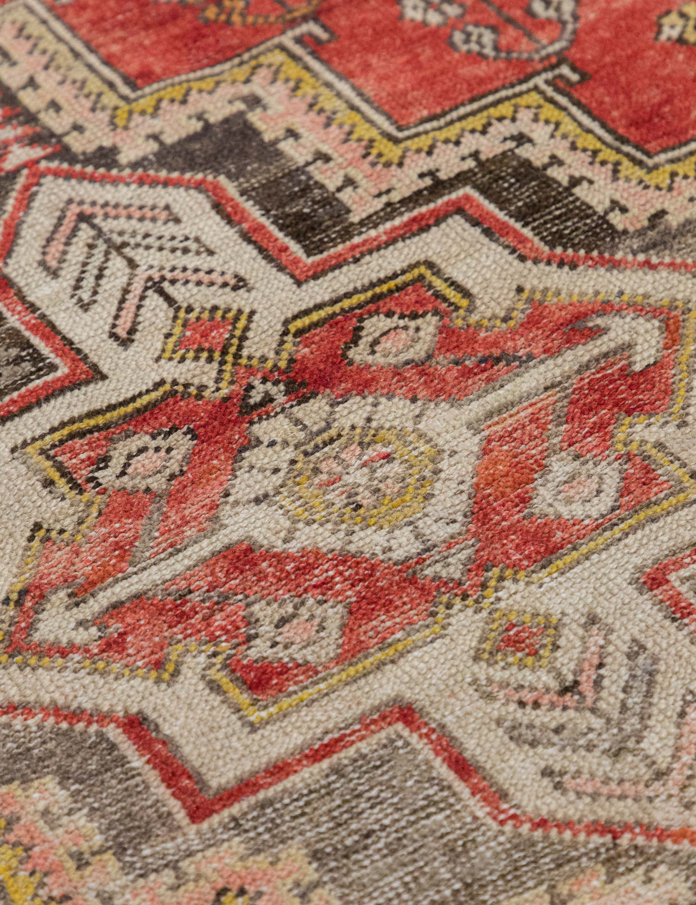Lulu and Georgia - Vintage Turkish Hand - Knotted Wool Rug No. 551, 3' x 5'5"