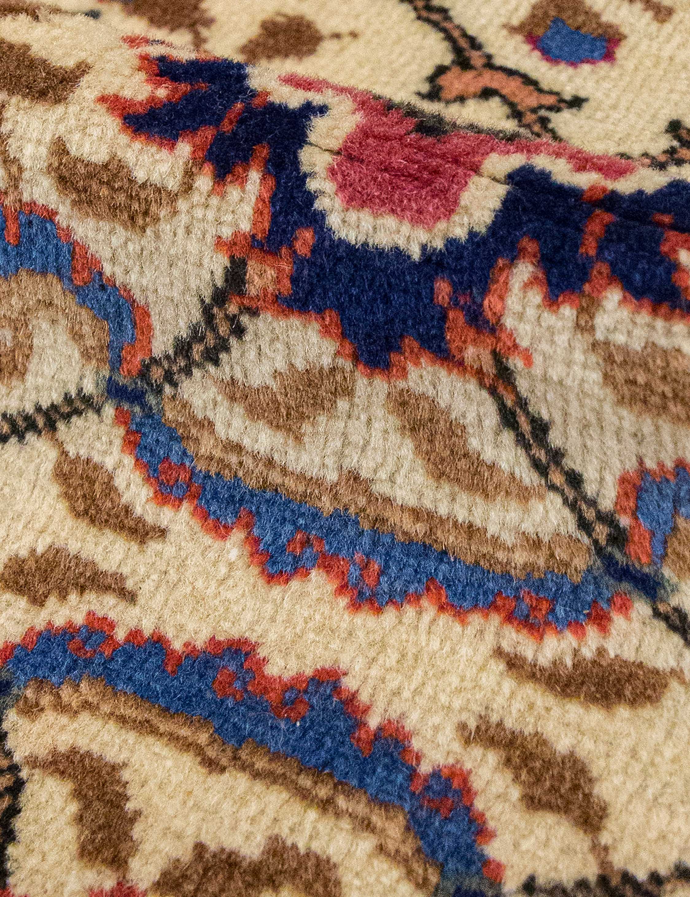Lulu and Georgia - Vintage Turkish Hand - Knotted Wool Rug No. 552, 3'9" x 5'8"