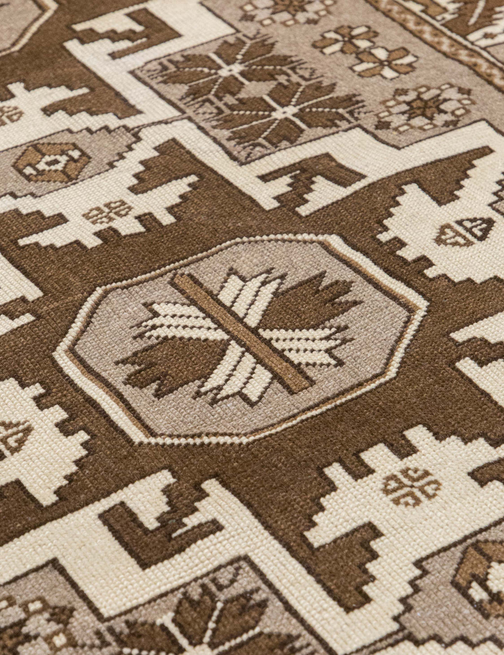 Lulu and Georgia - Vintage Turkish Hand - Knotted Wool Rug No. 553, 3'4" x 6'3"
