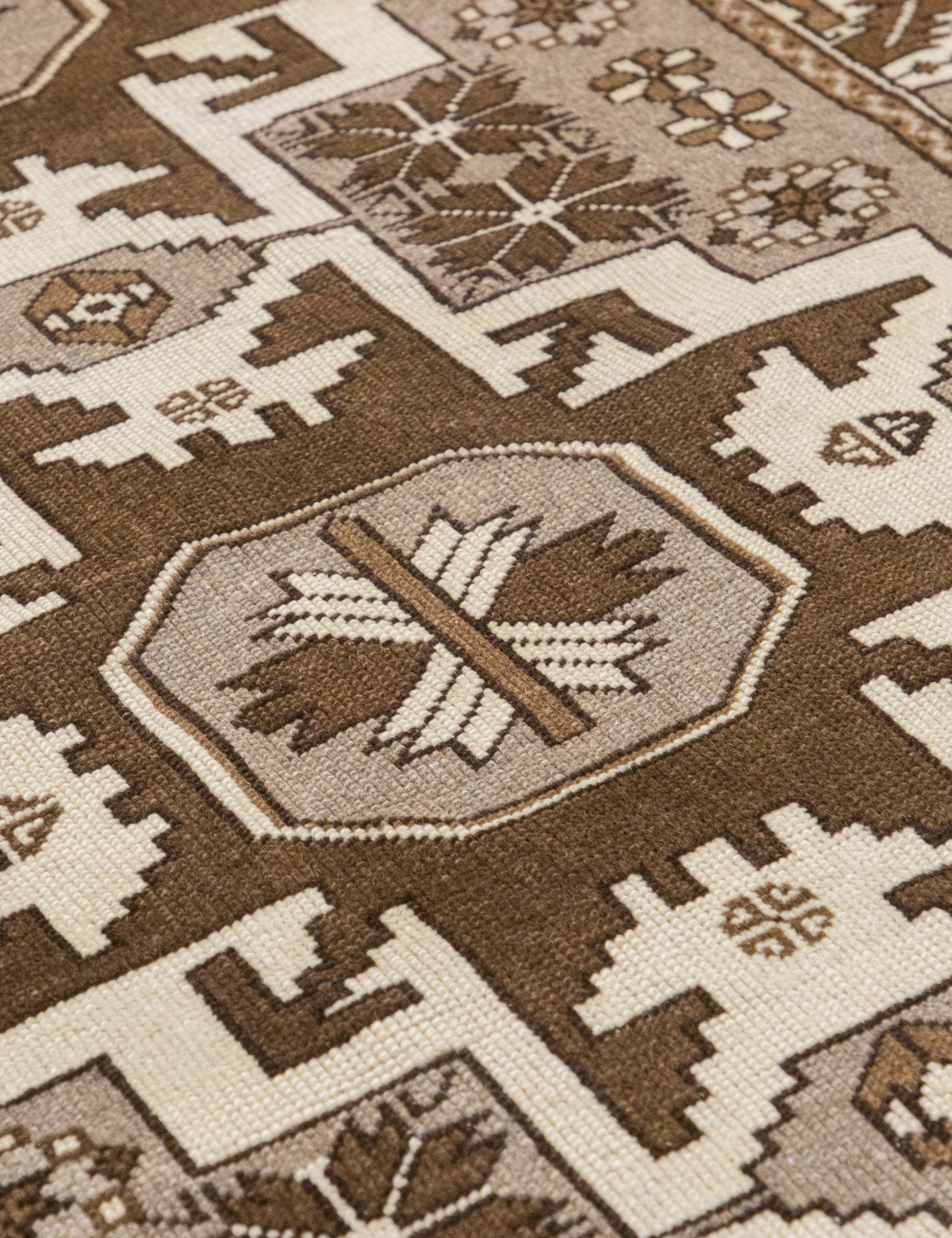 Lulu and Georgia - Vintage Turkish Hand - Knotted Wool Rug No. 553, 3'4" x 6'3"