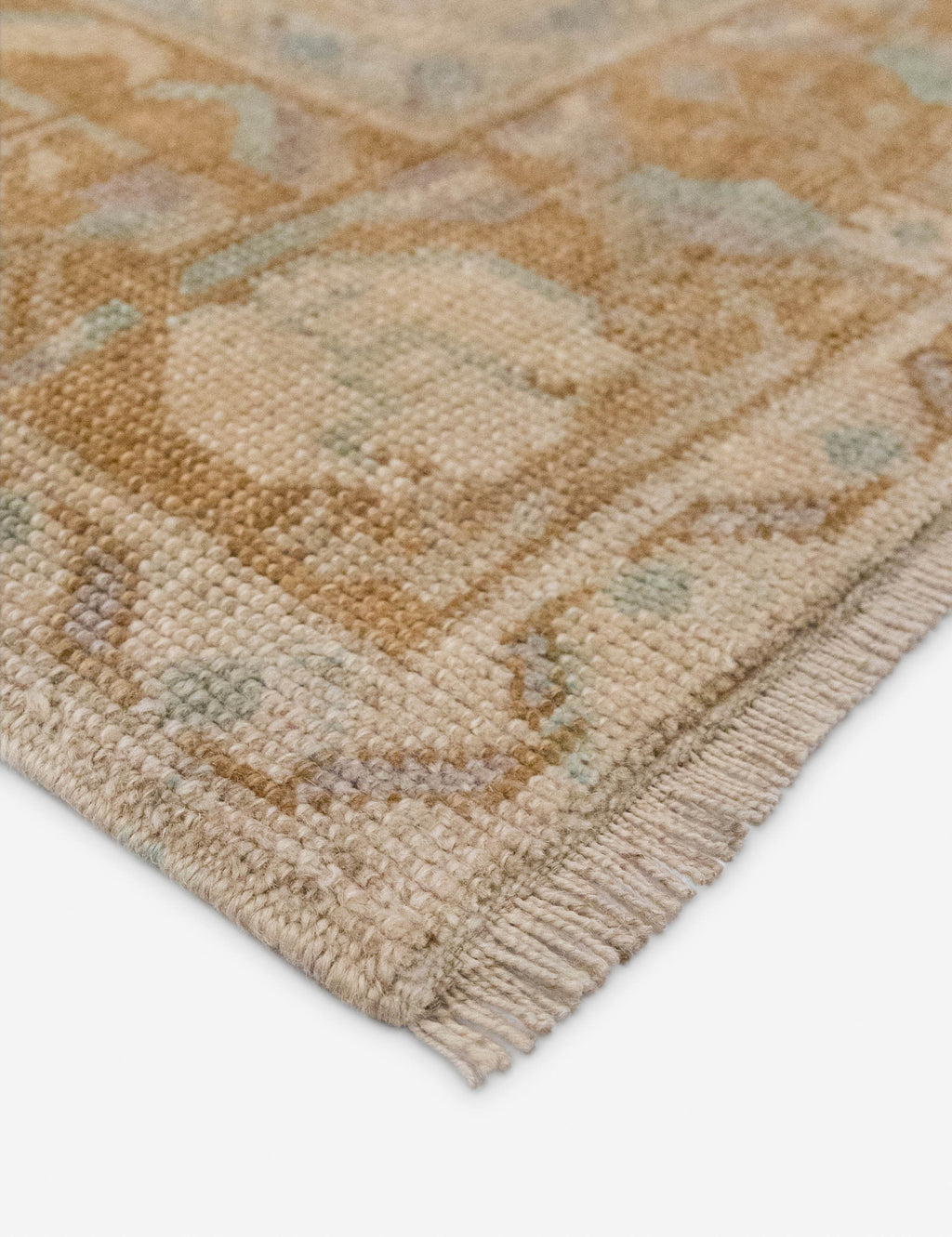 Lulu and Georgia - Vintage Turkish Hand - Knotted Wool Rug No. 555, 5'7" x 10'7"