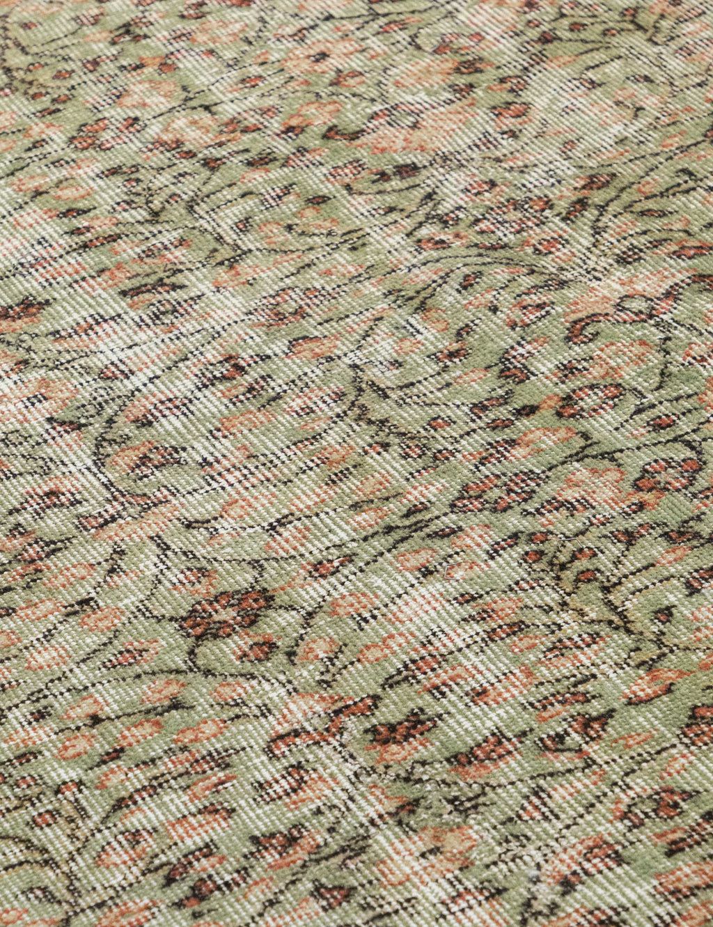 Lulu and Georgia - Vintage Turkish Hand - Knotted Wool Rug No. 556, 6' x 8'9"