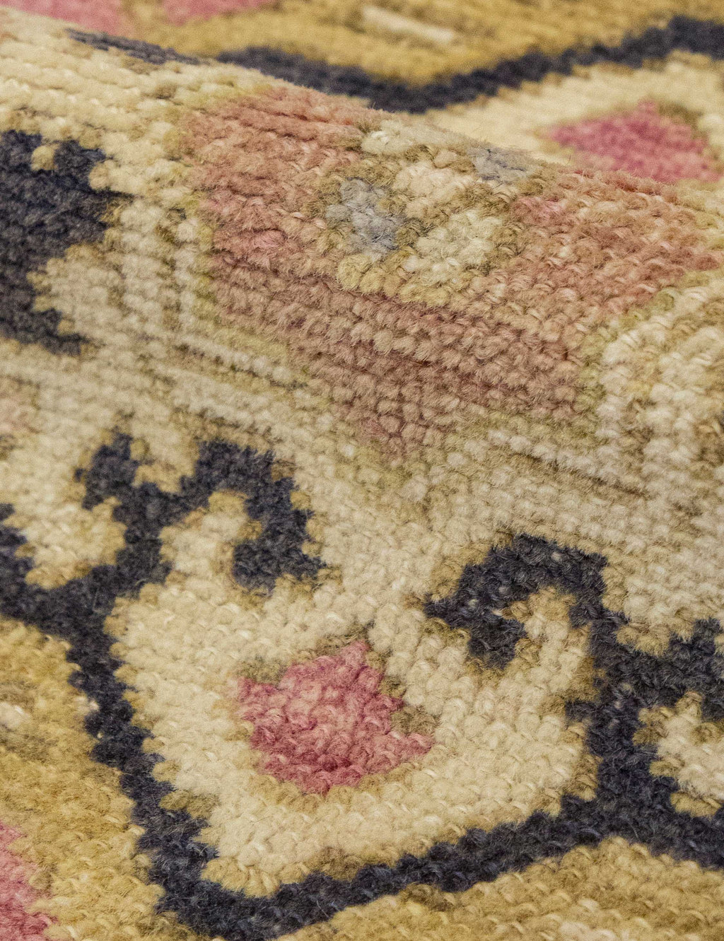 Lulu and Georgia - Vintage Turkish Hand - Knotted Wool Rug No. 557, 4'5" x 8'9"