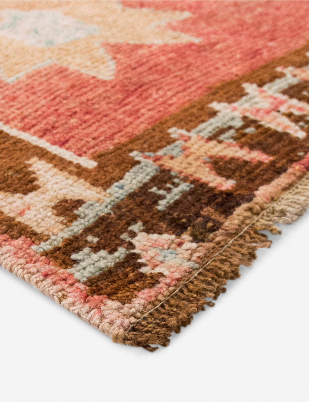 Lulu and Georgia - Vintage Turkish Hand - Knotted Wool Runner Rug No. 298, 5'9" x 12'5"