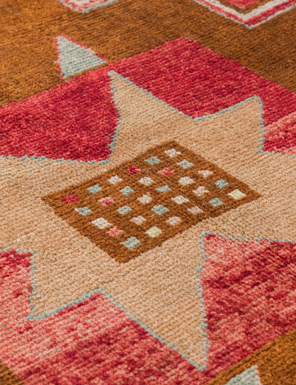 Lulu and Georgia - Vintage Turkish Hand - Knotted Wool Runner Rug No. 298, 5'9" x 12'5"