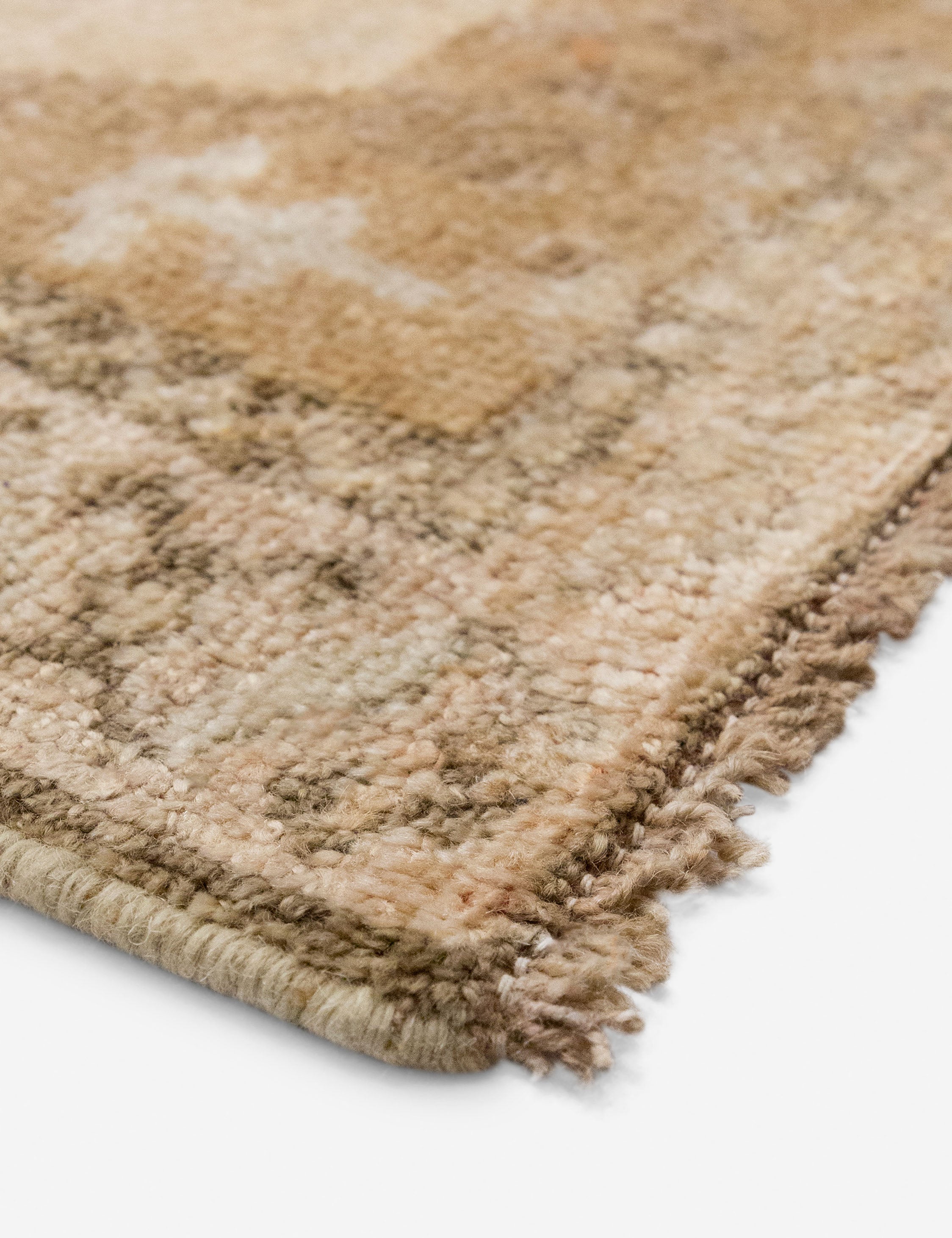 Lulu and Georgia - Vintage Turkish Hand - Knotted Wool Runner Rug No. 299, 4'7" x 16'
