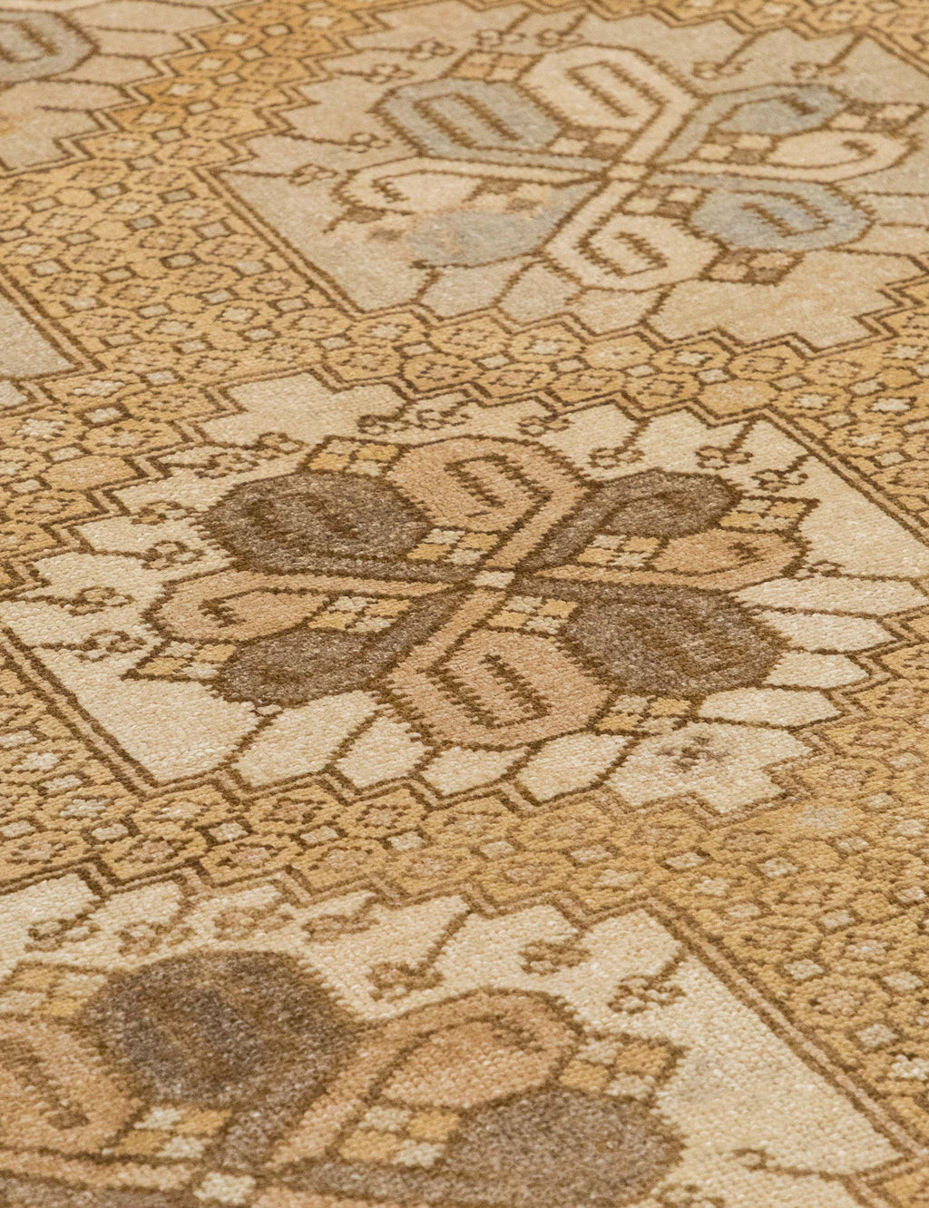 Lulu and Georgia - Vintage Turkish Hand - Knotted Wool Runner Rug No. 300, 5'10" x 12'8"
