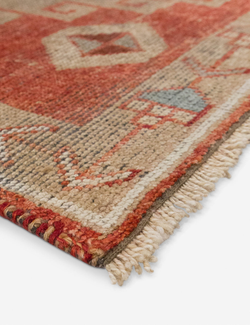 Lulu and Georgia - Vintage Turkish Hand - Knotted Wool Runner Rug No. 301, 4' x 11'5"