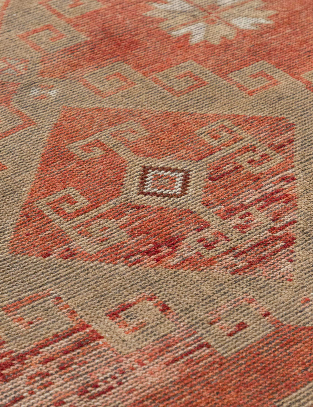 Lulu and Georgia - Vintage Turkish Hand - Knotted Wool Runner Rug No. 301, 4' x 11'5"
