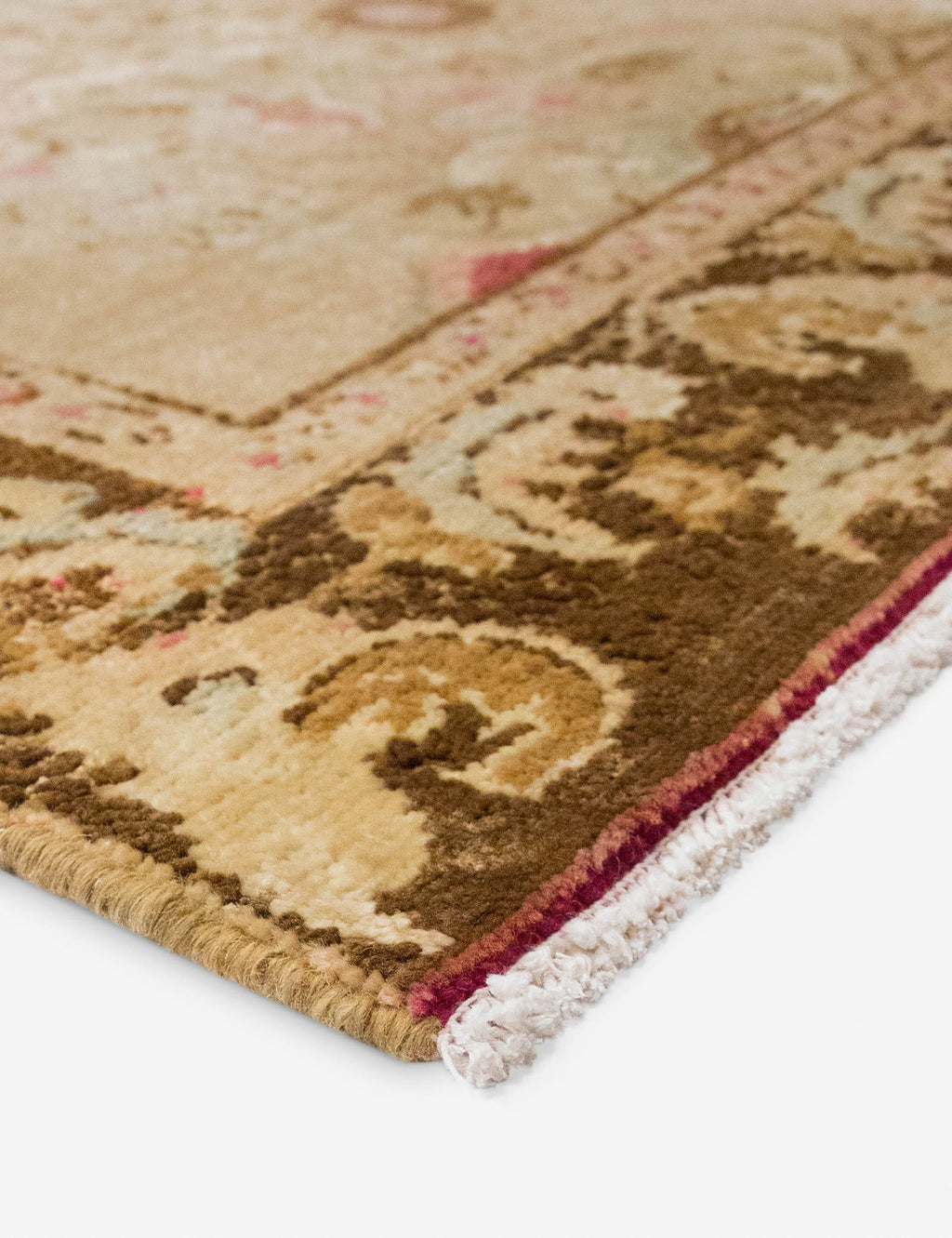 Lulu and Georgia - Vintage Turkish Hand - Knotted Wool Runner Rug No. 302, 5' x 13'6"