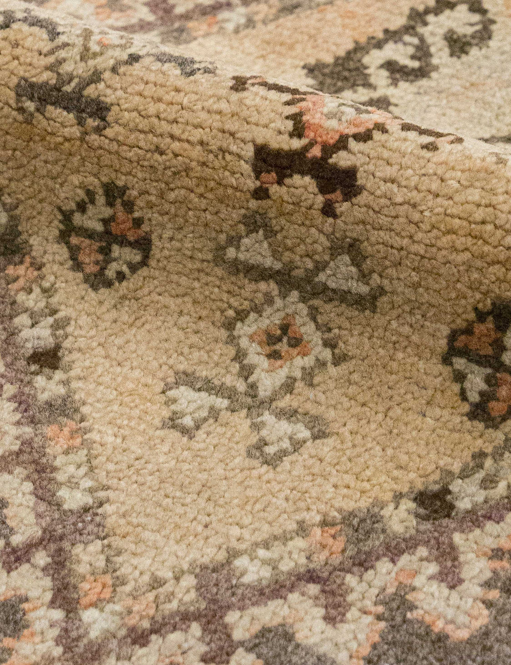 Lulu and Georgia - Vintage Turkish Hand - Knotted Wool Runner Rug No. 304, 4'6" x 13'9"