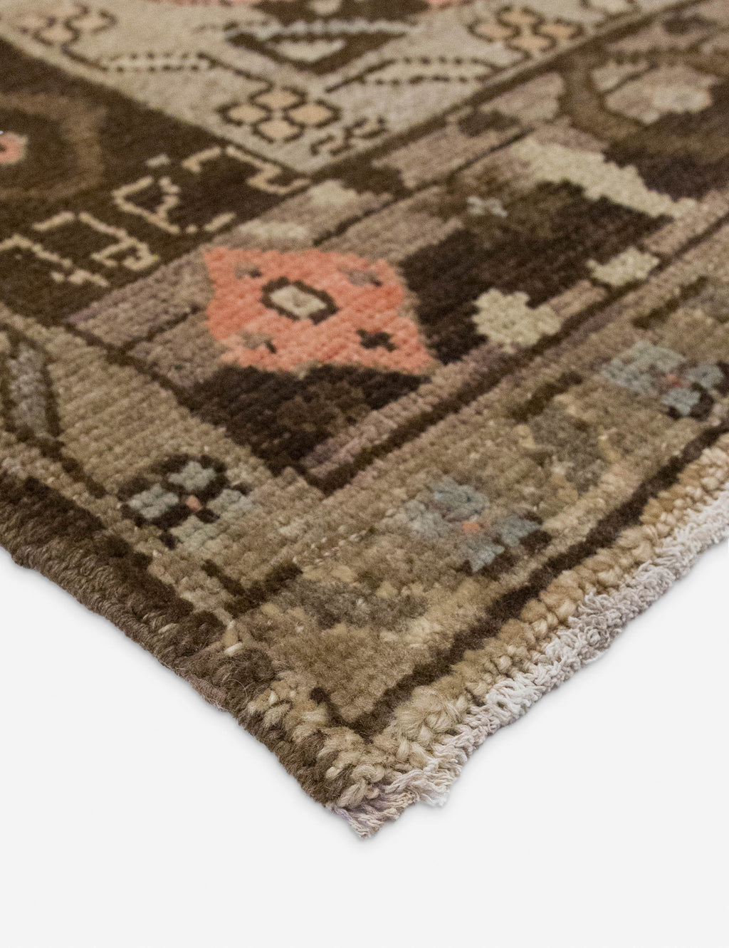 Lulu and Georgia - Vintage Turkish Hand - Knotted Wool Rug No. 561, 4'8" x 7'5"
