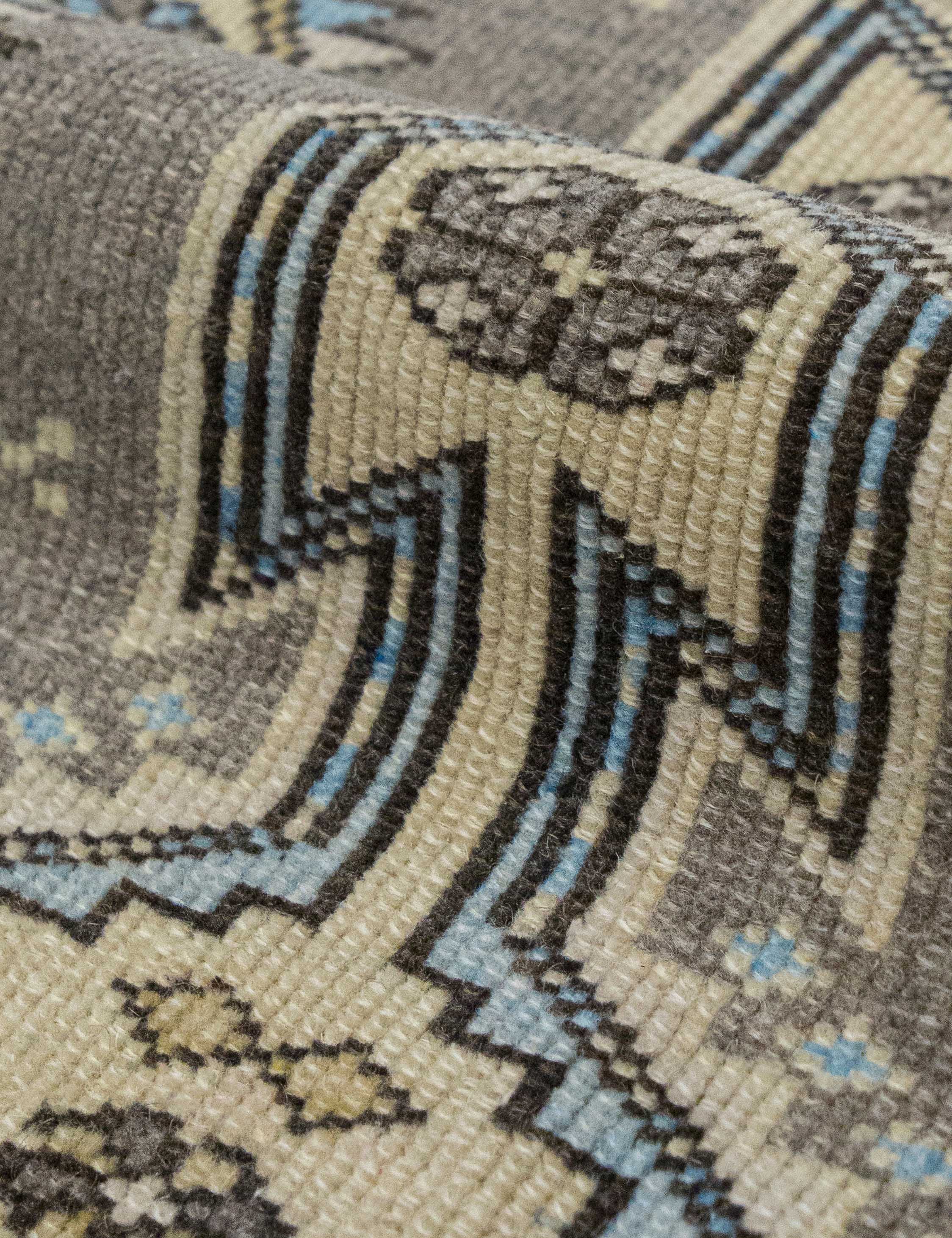 Lulu and Georgia - Vintage Turkish Hand - Knotted Wool Rug No. 563, 4'6" x 6'2"
