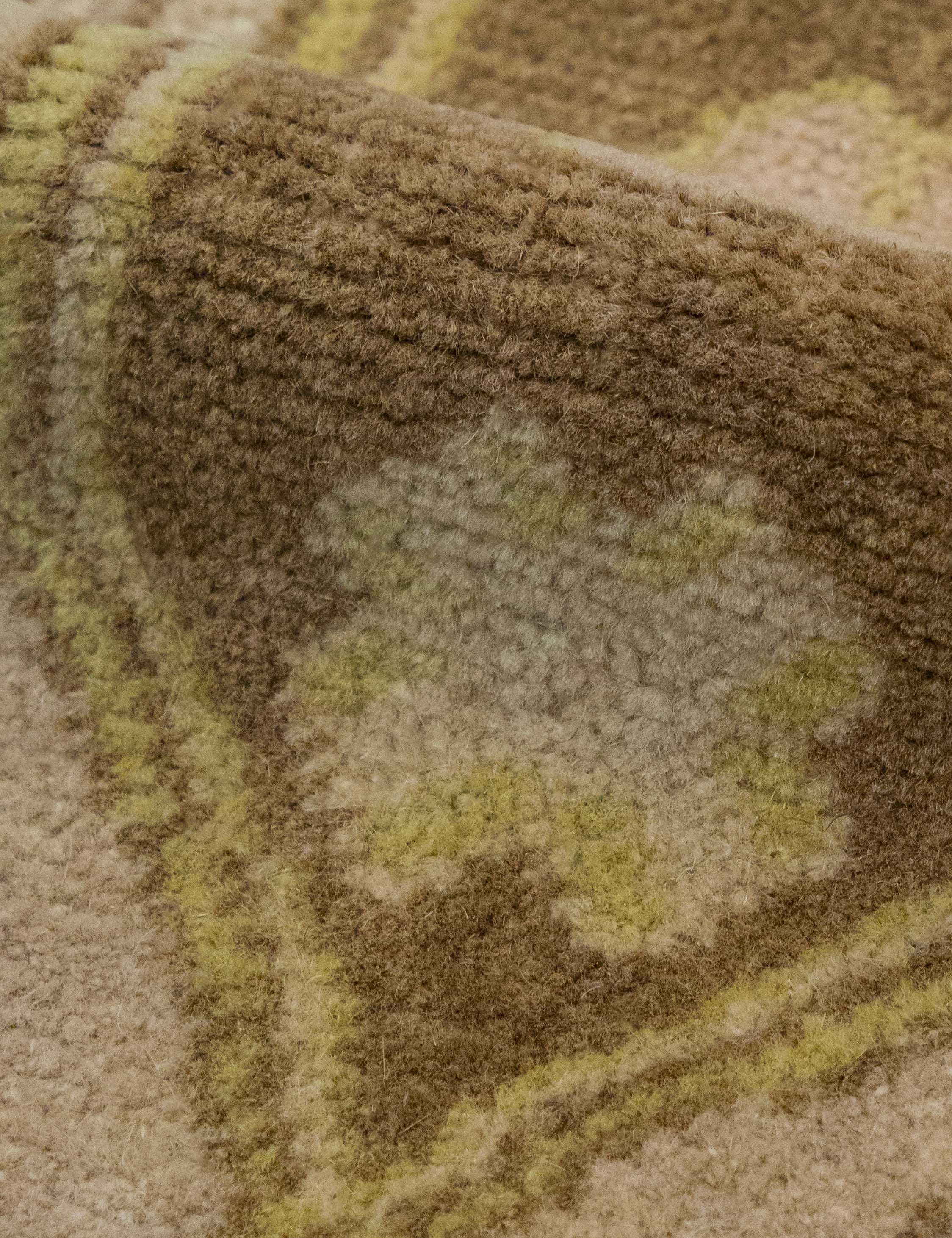 Lulu and Georgia - Vintage Turkish Hand - Knotted Wool Mini Rug No. 323, 1'4" x 2'4"