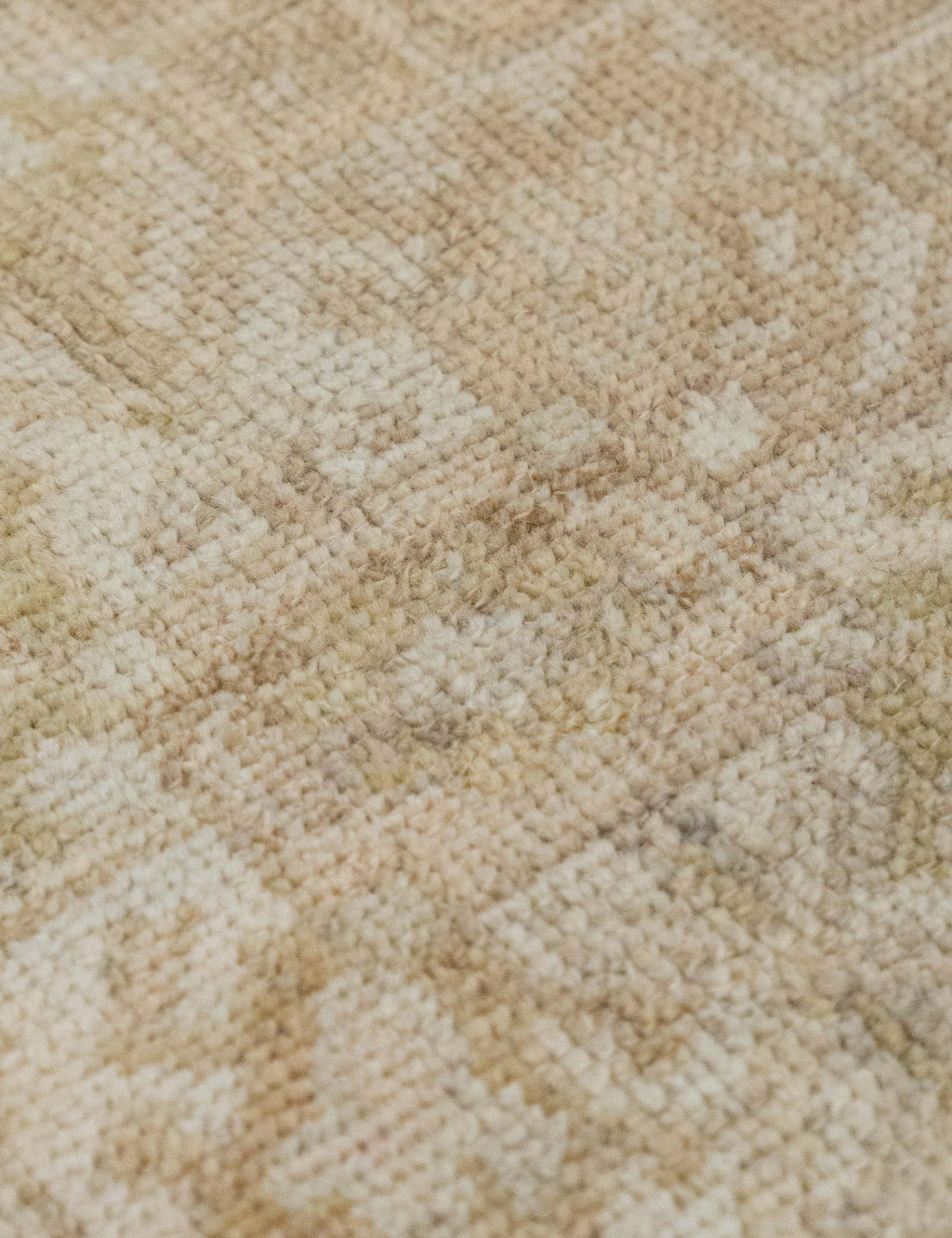 Lulu and Georgia - Vintage Turkish Hand - Knotted Wool Mini Rug No. 324, 1'4" x 2'4"