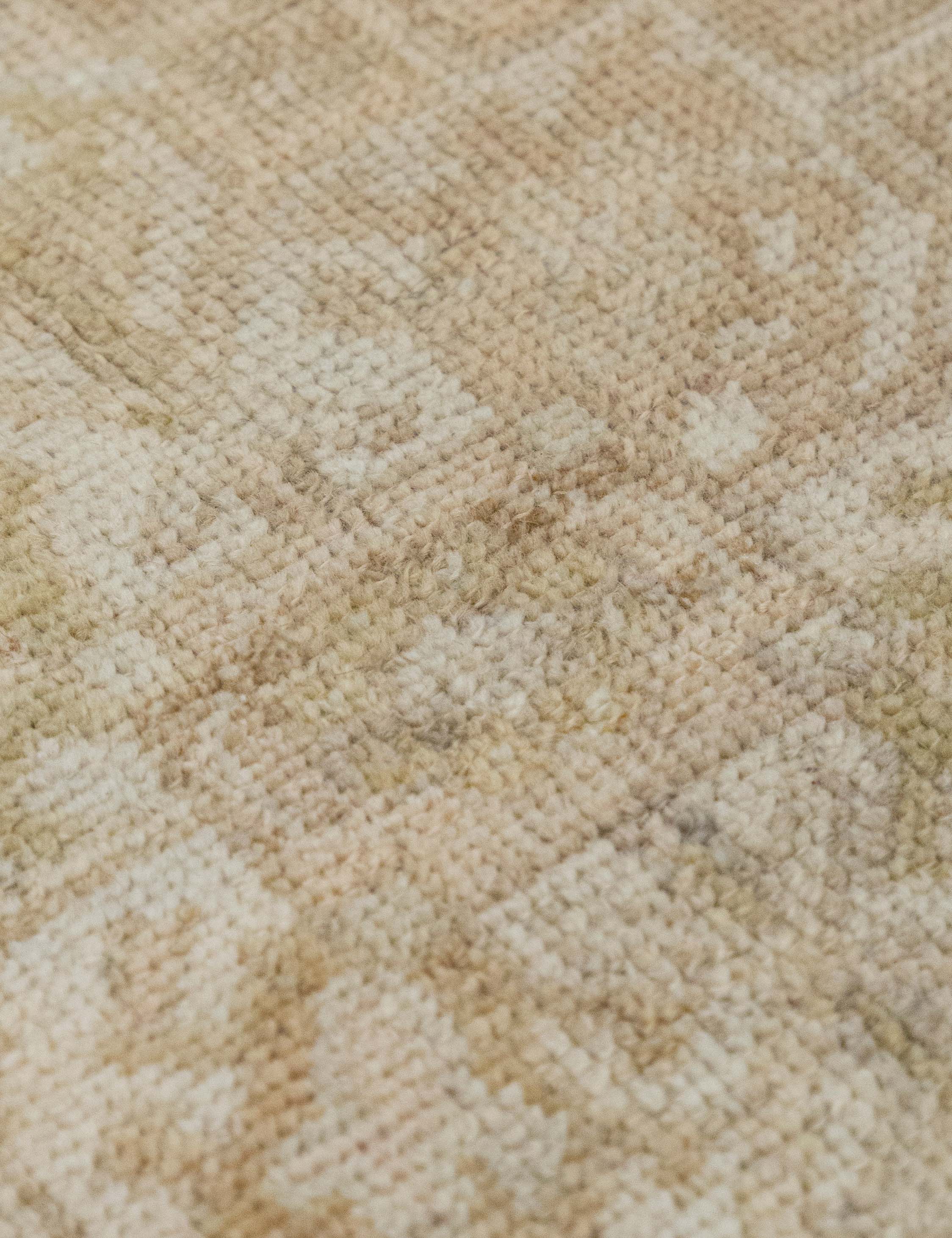 Lulu and Georgia - Vintage Turkish Hand - Knotted Wool Mini Rug No. 324, 1'4" x 2'4"