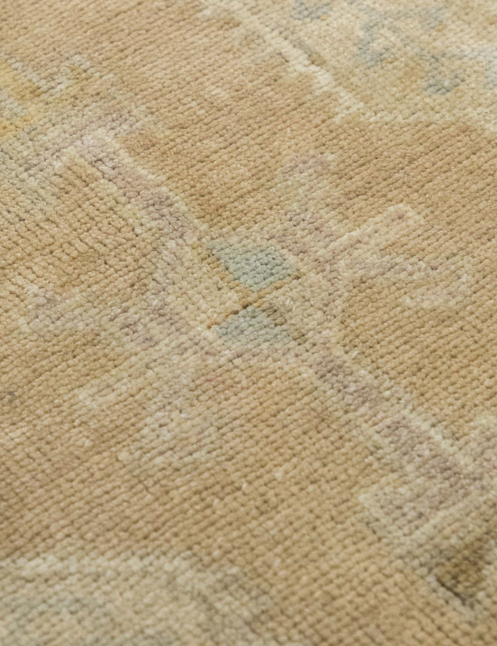 Lulu and Georgia - Vintage Turkish Hand - Knotted Wool Mini Rug No. 338, 1'4" x 3'2"