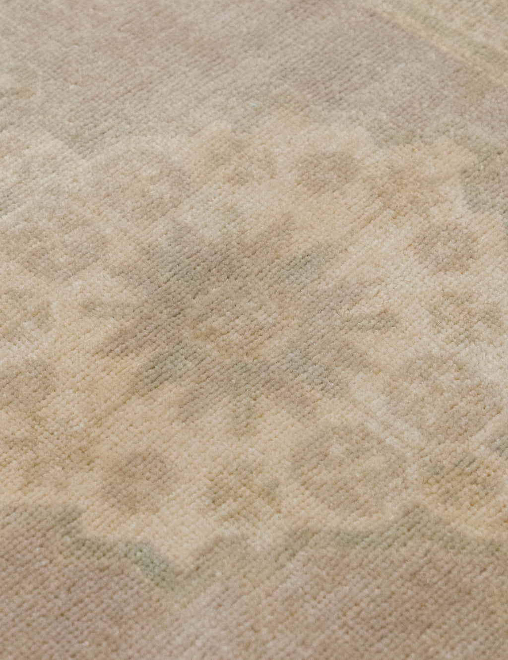Lulu and Georgia - Vintage Turkish Hand - Knotted Wool Mini Rug No. 340, 1'6" x 3'2"