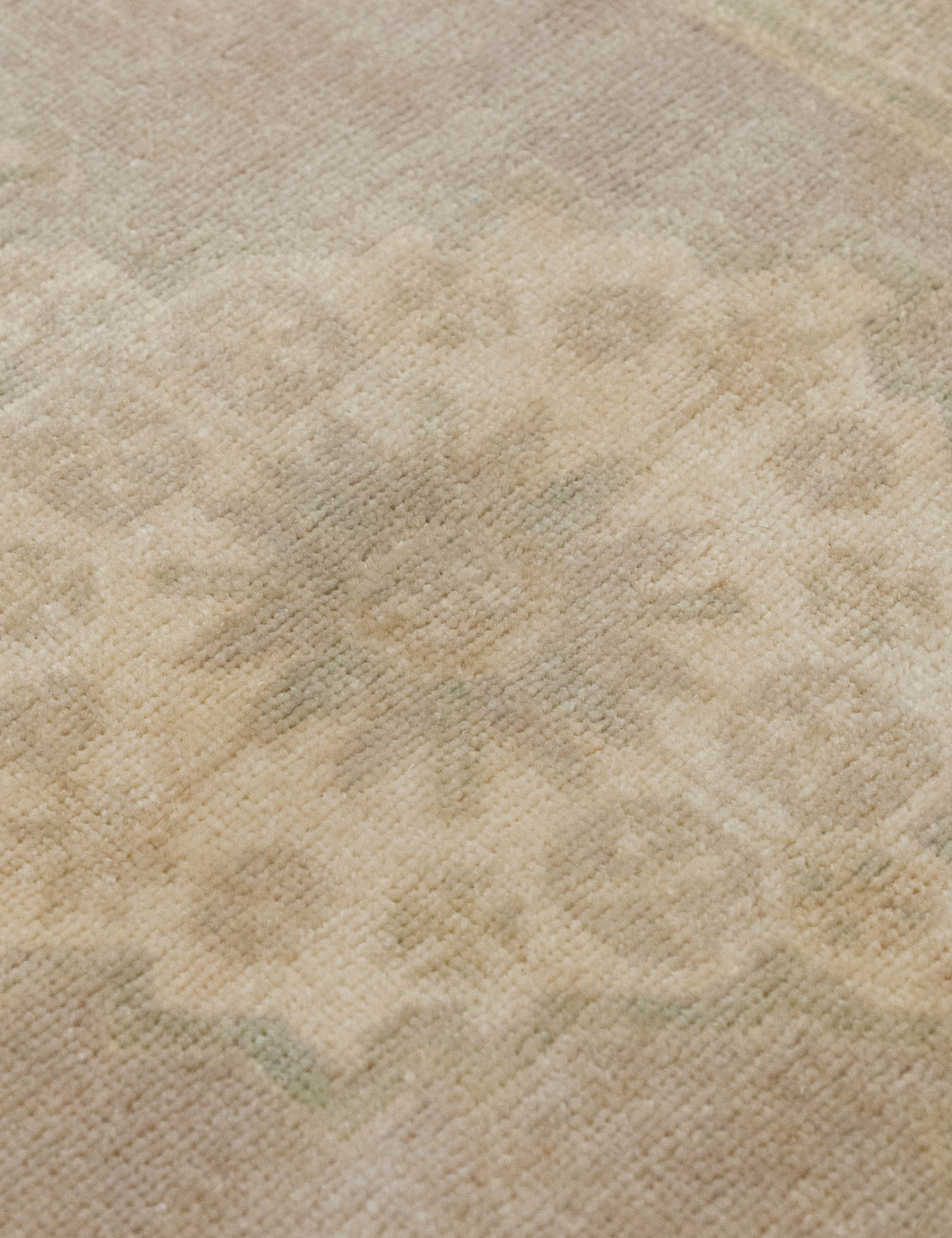 Lulu and Georgia - Vintage Turkish Hand - Knotted Wool Mini Rug No. 340, 1'6" x 3'2"