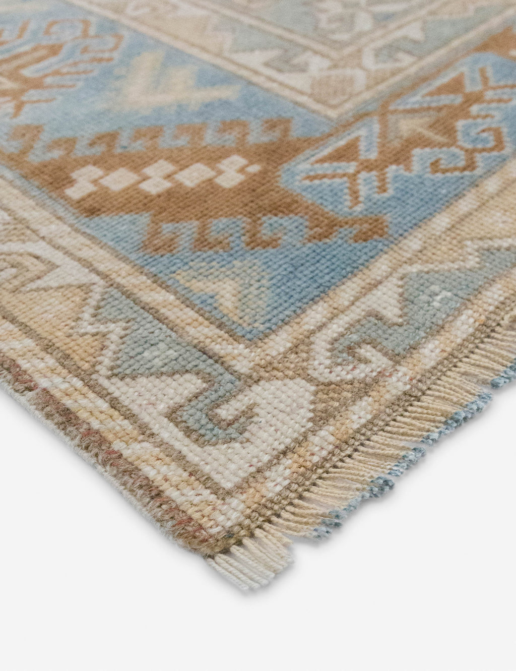 Lulu and Georgia - Vintage Turkish Hand - Knotted Wool Rug No. 564, 6'5" x 9'1"