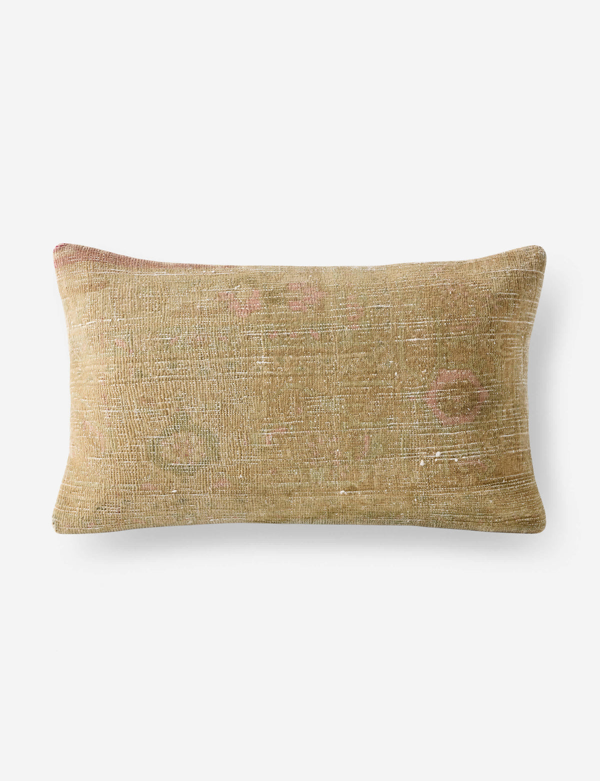Lulu and Georgia - Vintage Lumbar Pillow No. 429, 13" x 21"