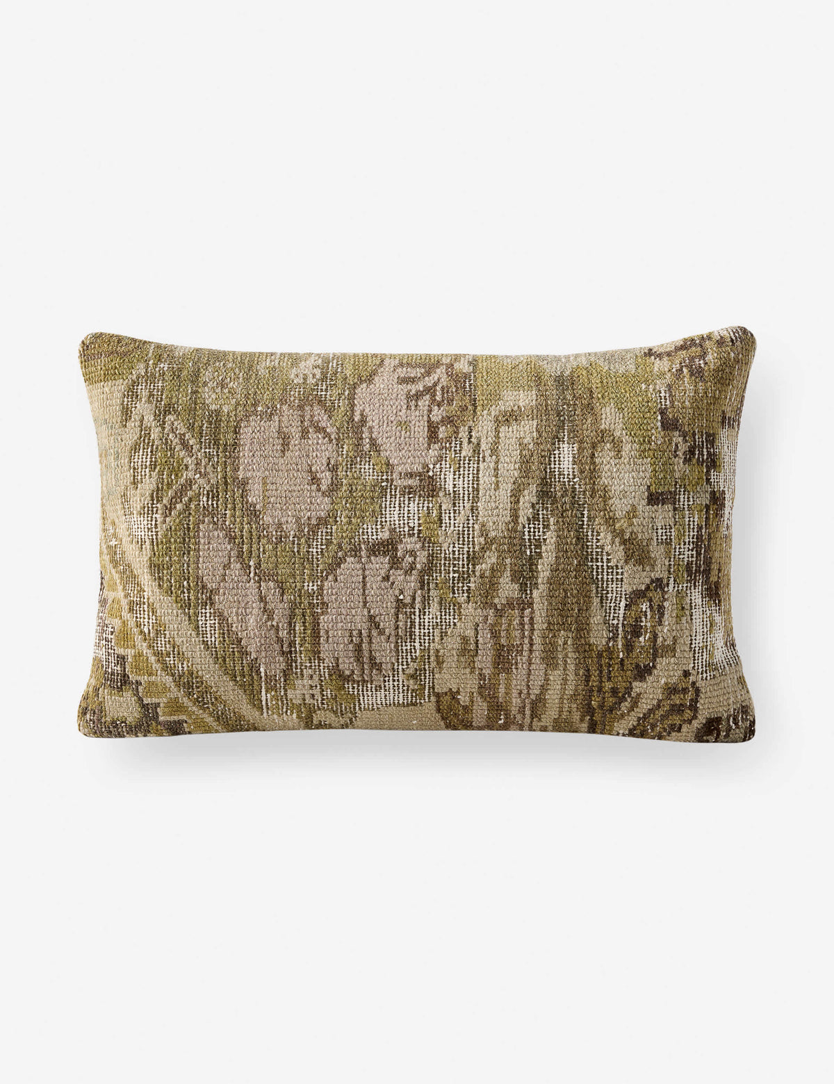 Lulu and Georgia - Vintage Lumbar Pillow No. 430, 13" x 21"