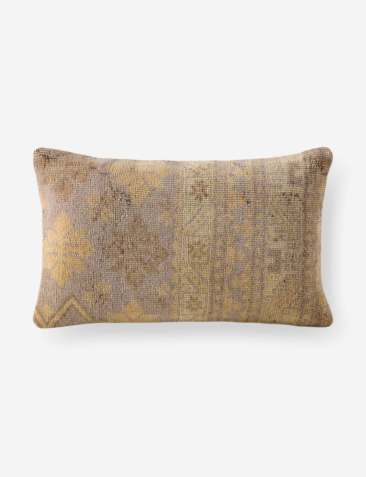 Lulu and Georgia - Vintage Lumbar Pillow No. 431, 13" x 21"