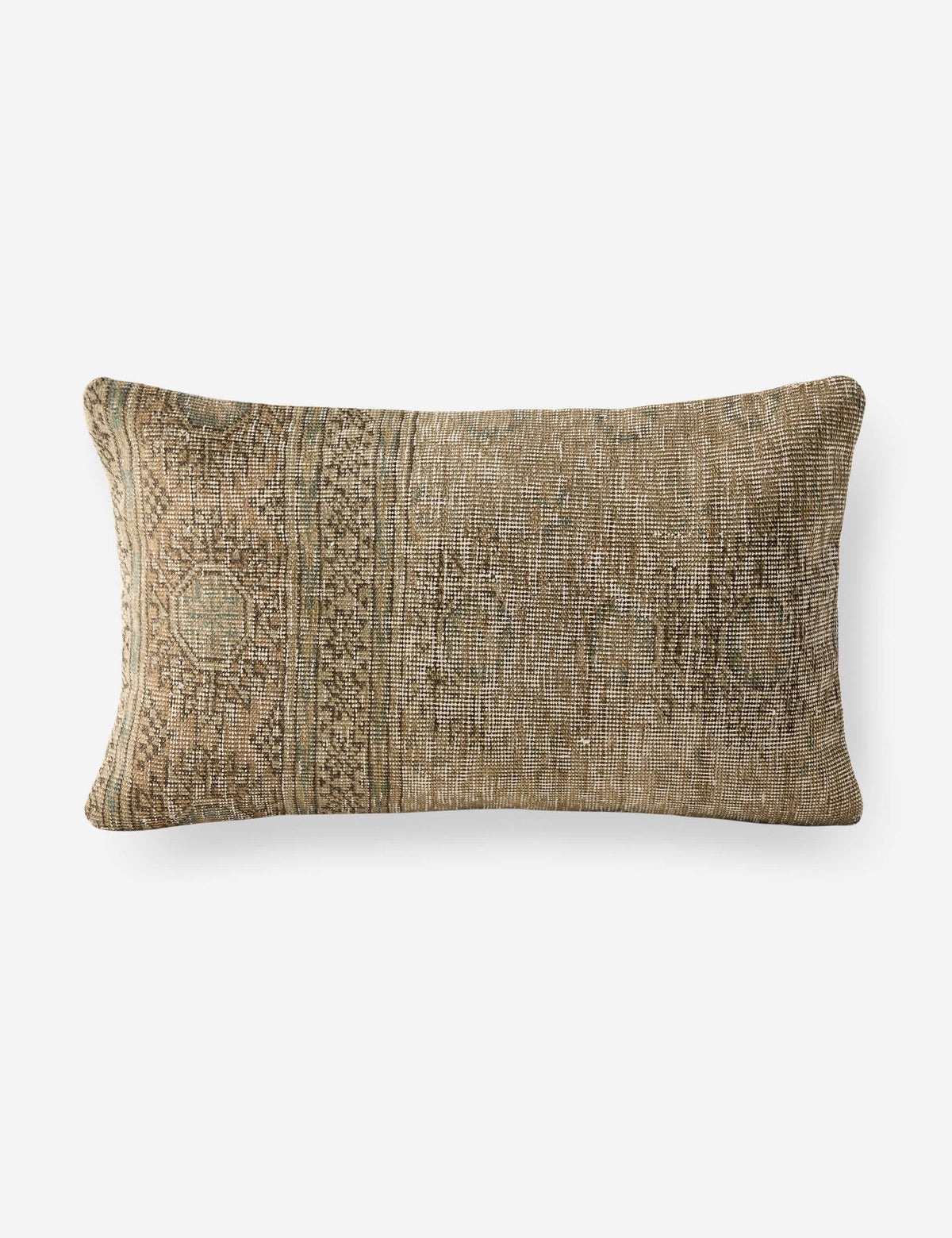 Lulu and Georgia - Vintage Lumbar Pillow No. 433, 13" x 21"