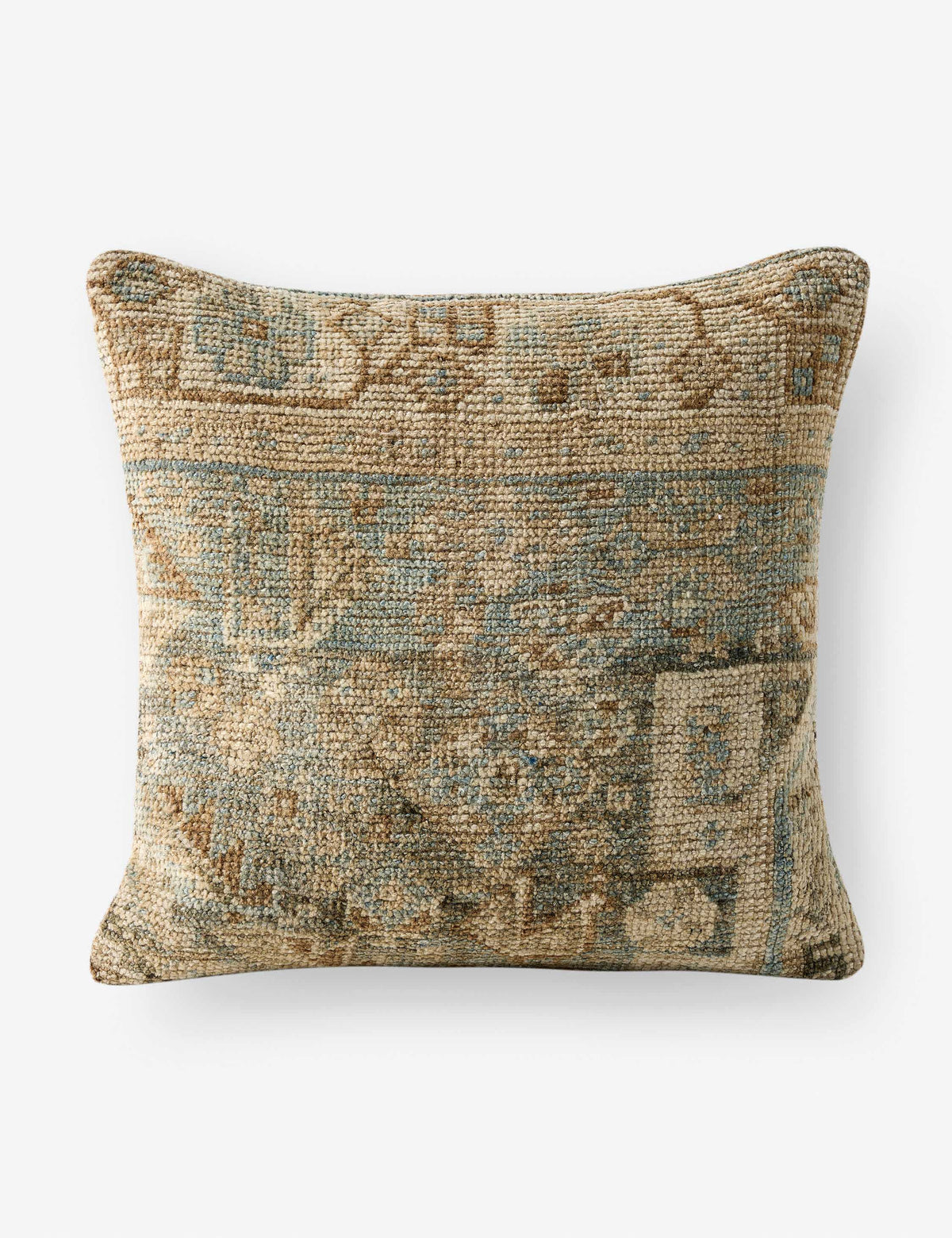 Lulu and Georgia - Vintage Pillow No. 190, 18" x 18"