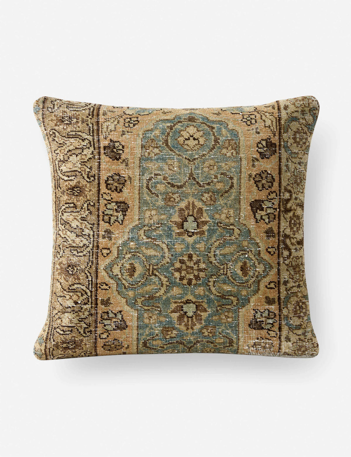 Lulu and Georgia - Vintage Pillow No. 191, 18" x 18"