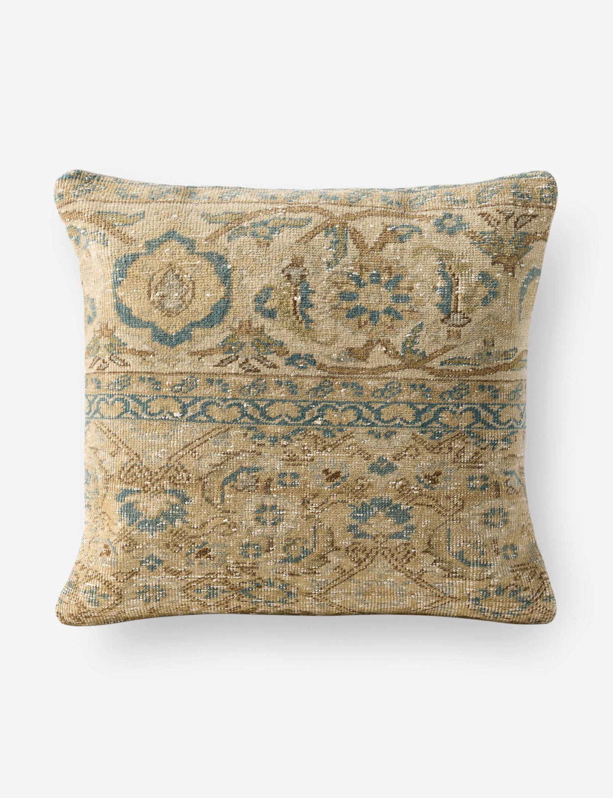 Lulu and Georgia - Vintage Pillow No. 192, 18" x 18"