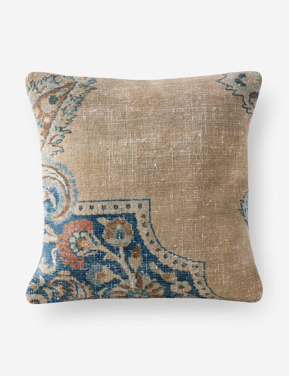 Lulu and Georgia - Vintage Pillow No. 197, 18" x 18"