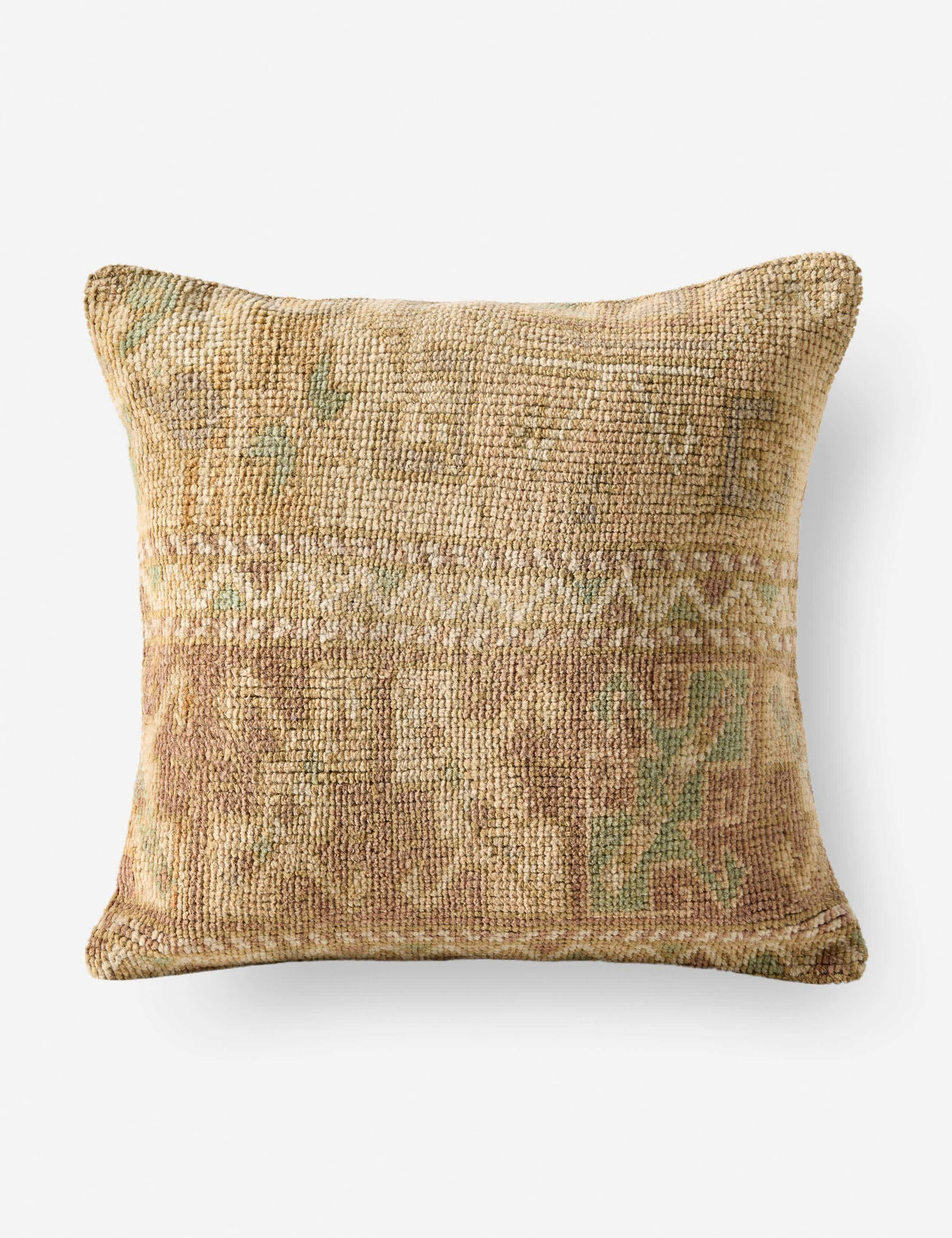 Lulu and Georgia - Vintage Pillow No. 199, 18" x 18"