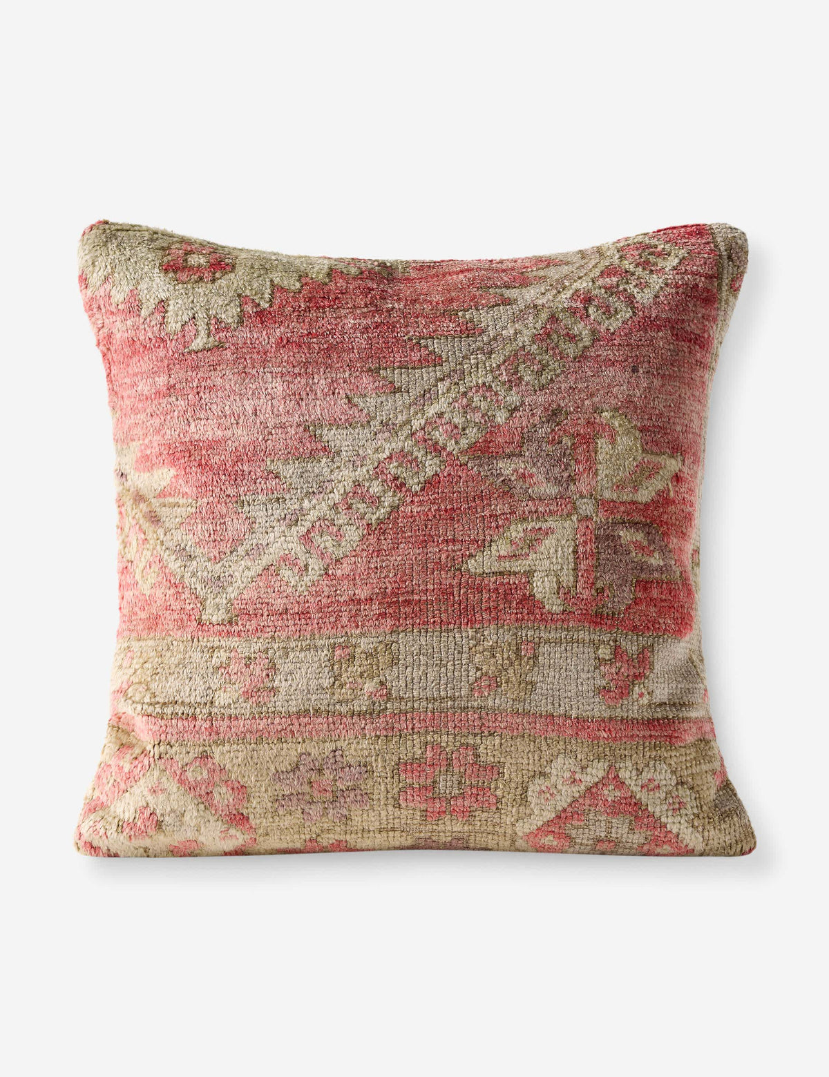 Lulu and Georgia - Vintage Pillow No. 206, 20" x 20"