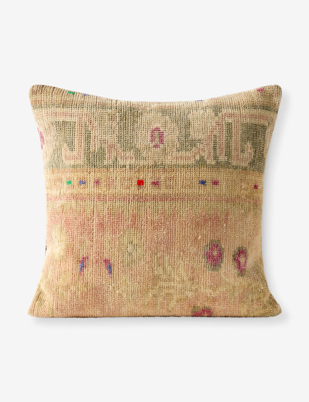 Lulu and Georgia - Vintage Pillow No. 210, 20" x 20"