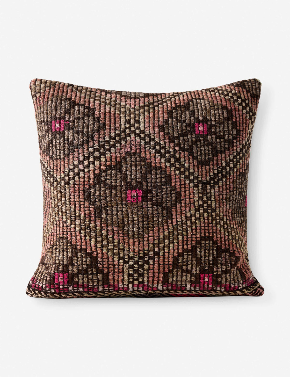 Lulu and Georgia - Vintage Pillow No. 211, 22" x 22"