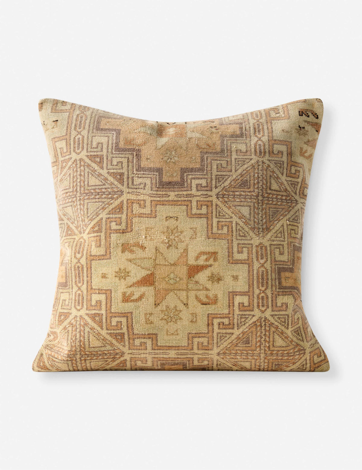 Lulu and Georgia - Vintage Pillow No. 216, 22" x 22"