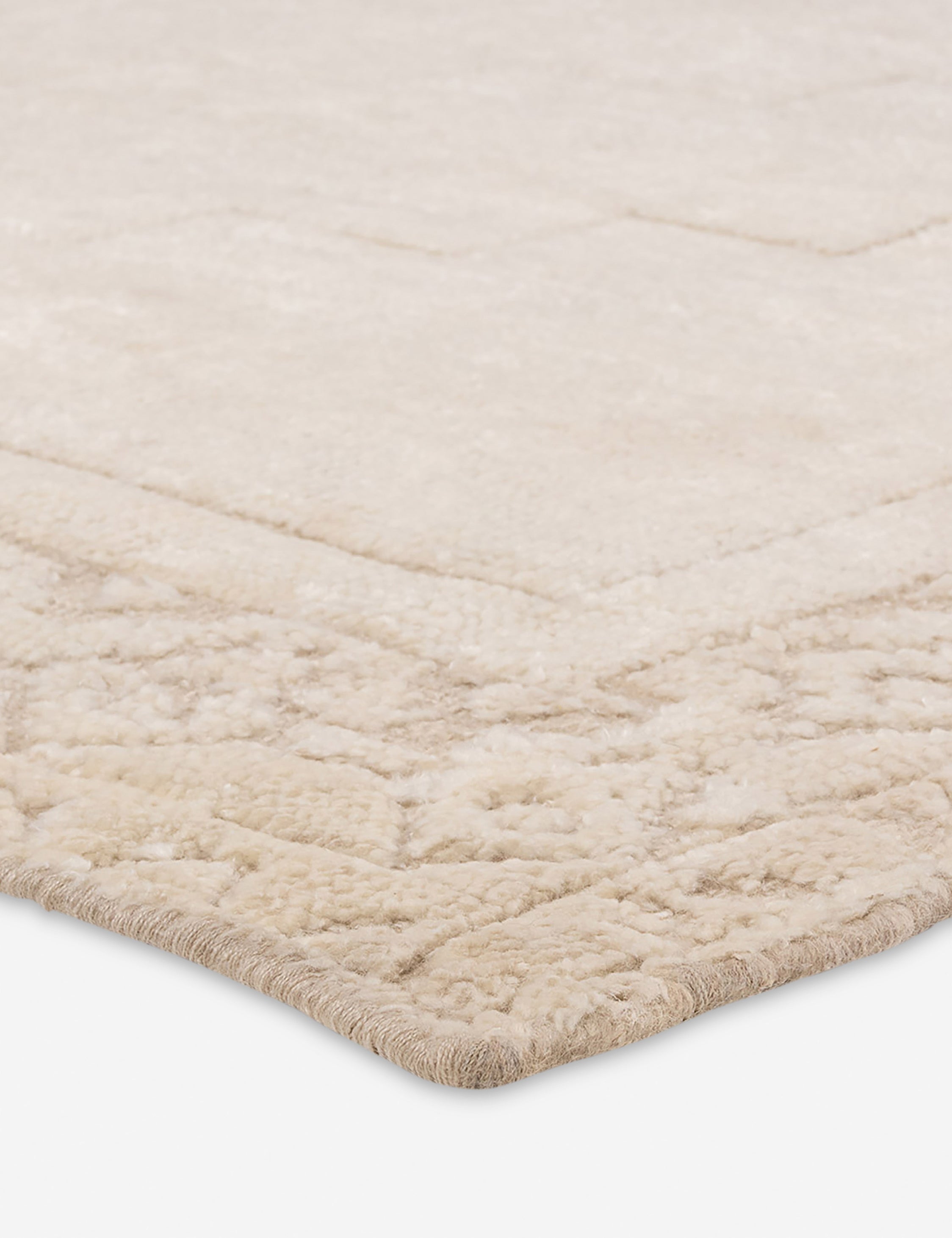 Lulu and Georgia - Ansa Hand-Knotted Wool-Blend Moroccan-Style Rug