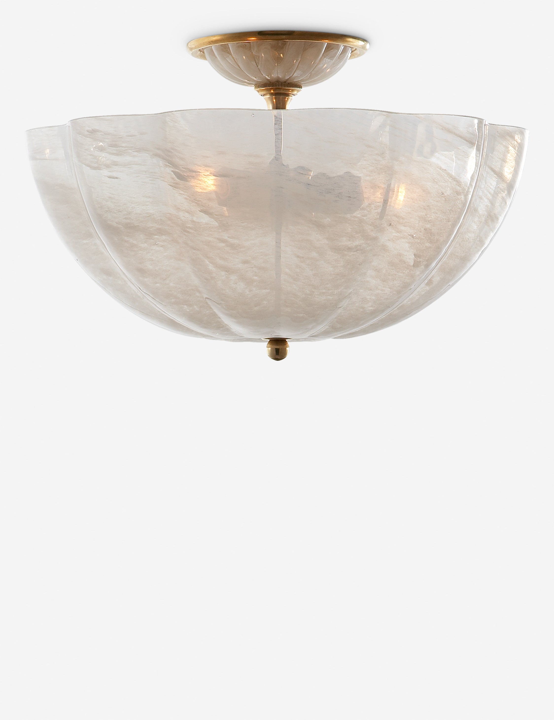 Lulu and Georgia - Rosehill Semi - Flush Mount Light by AERIN