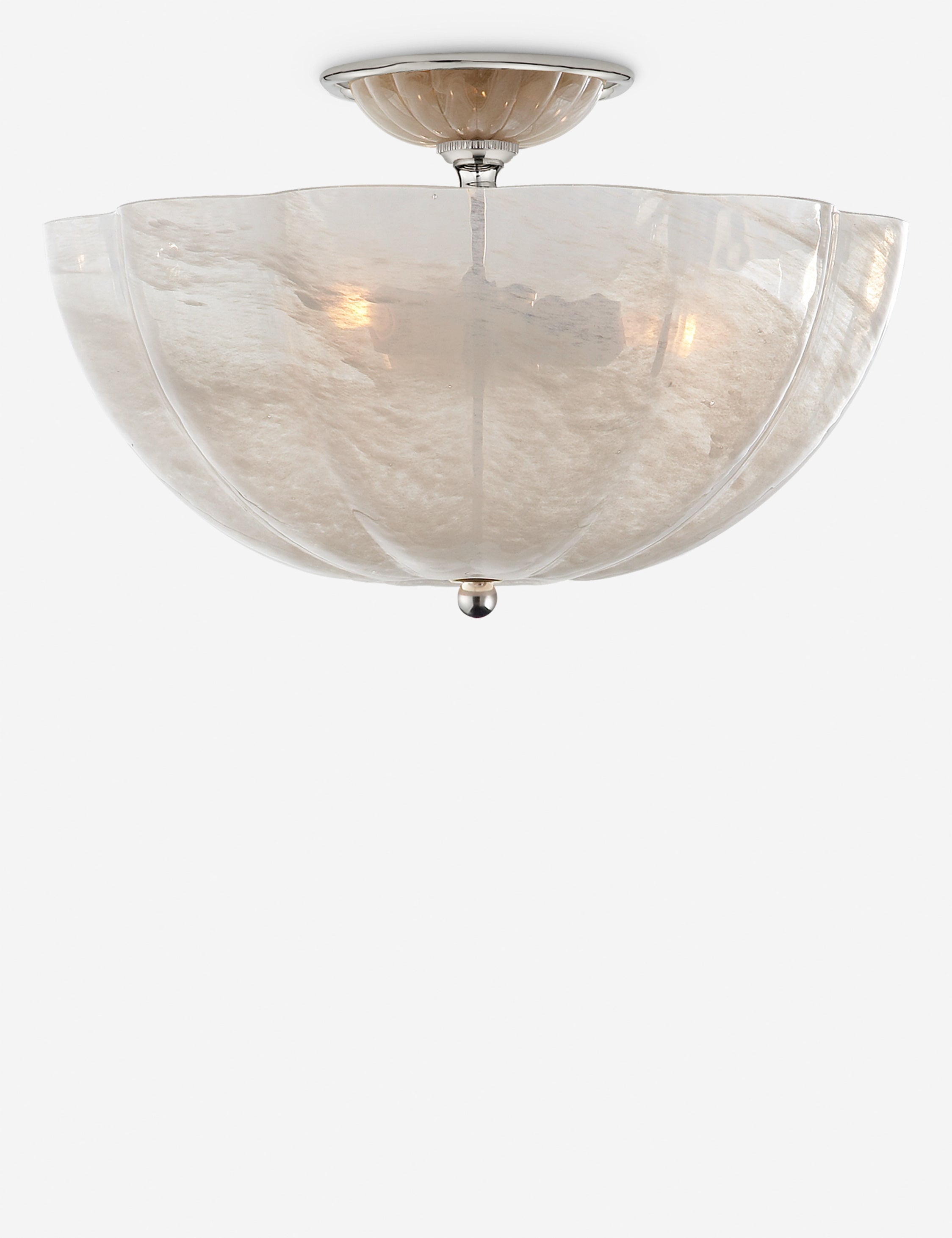 Lulu and Georgia - Rosehill Semi - Flush Mount Light by AERIN