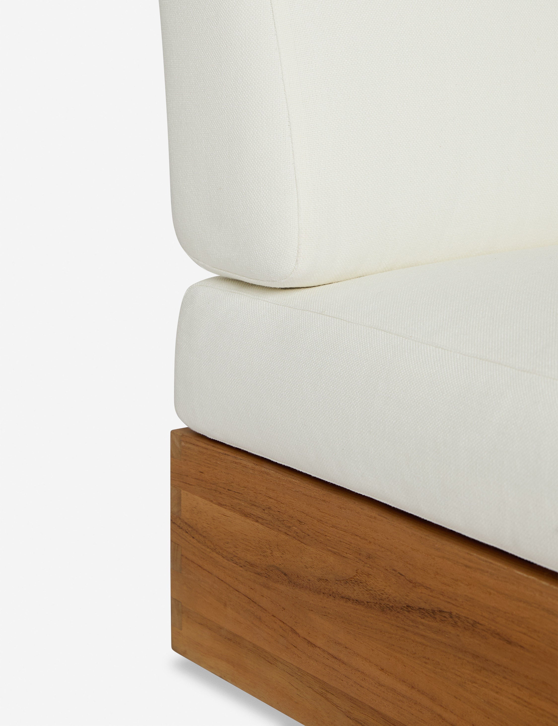 Lulu and Georgia - Abbot Outdoor Armless Accent Chair by Sarah Sherman Samuel